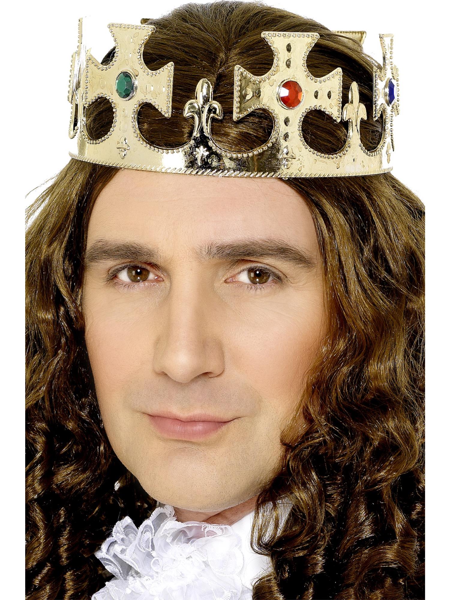 Jewelled King's Crown, Gold  Wholesale