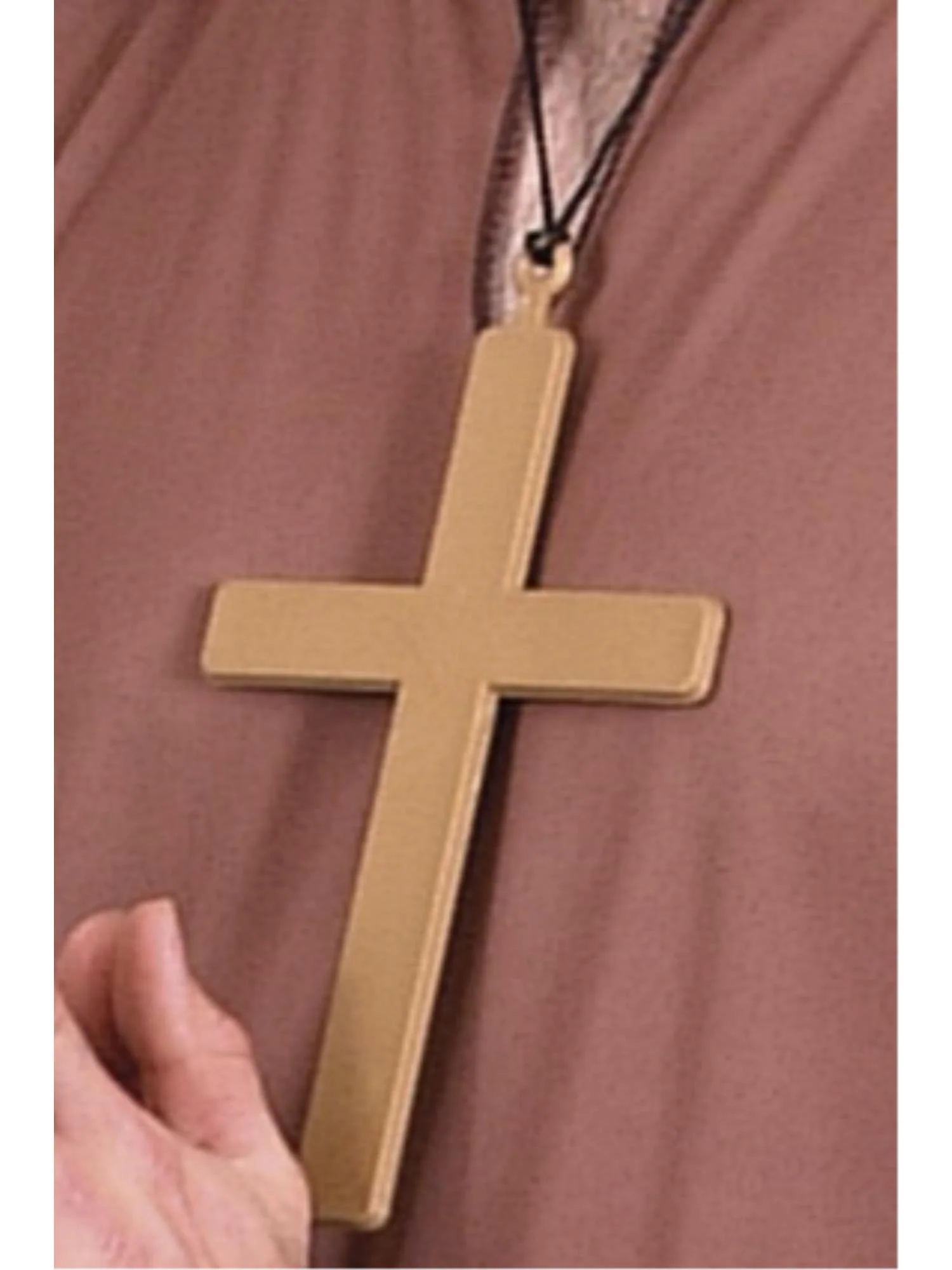 PVC Monks Cross, Gold  Wholesale