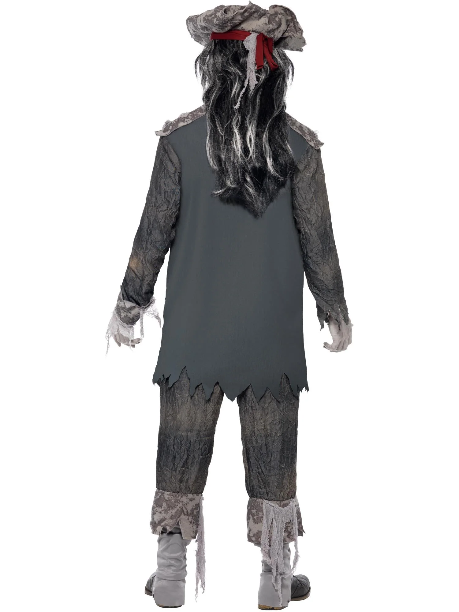 Deluxe Ghost Ship Ghoul Costume, Grey Wholesale - Image 3