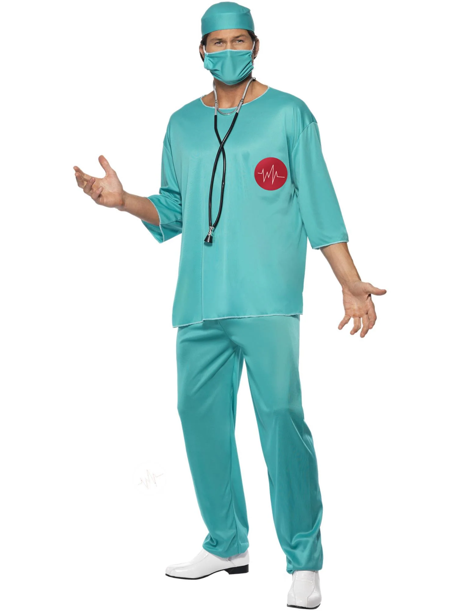 Surgeon Costume, Green Wholesale