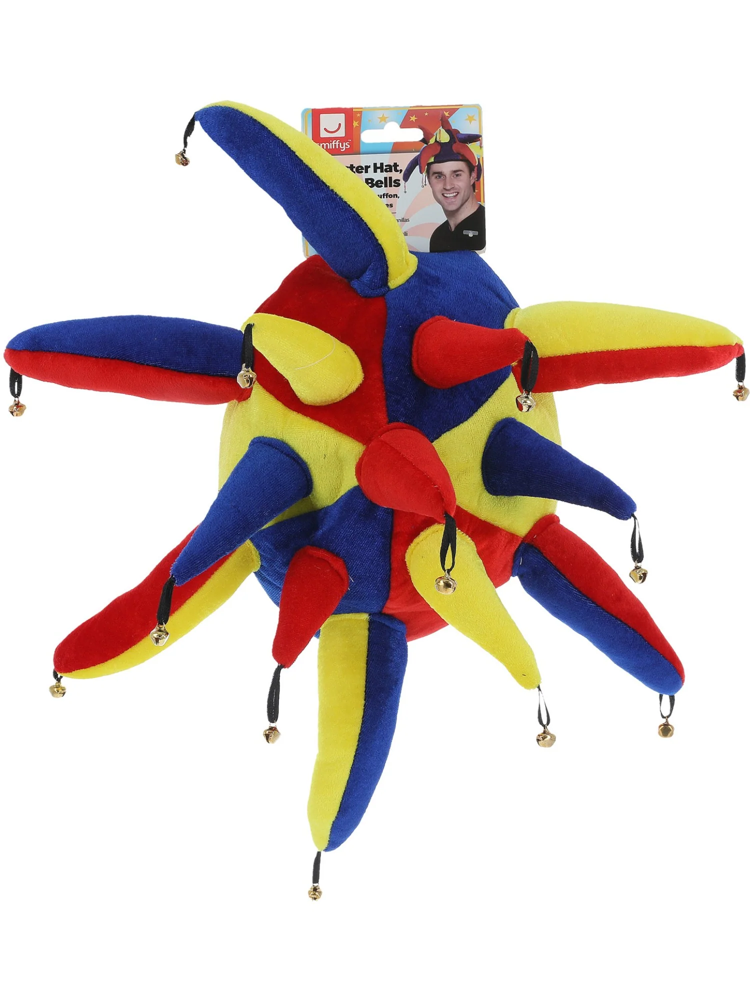 Jester Hat, Multi-Coloured Wholesale - Image 2