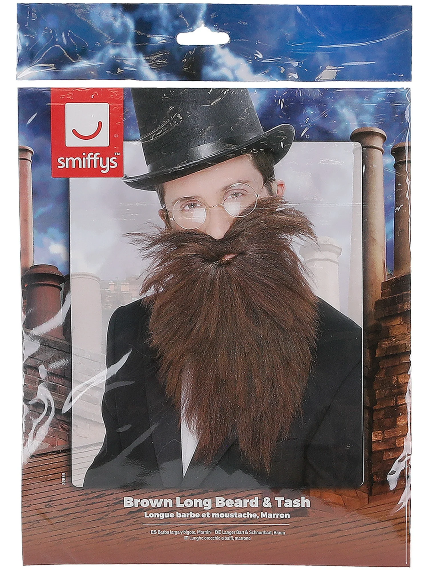 Long Beard & Tash, Brown Wholesale - Image 2
