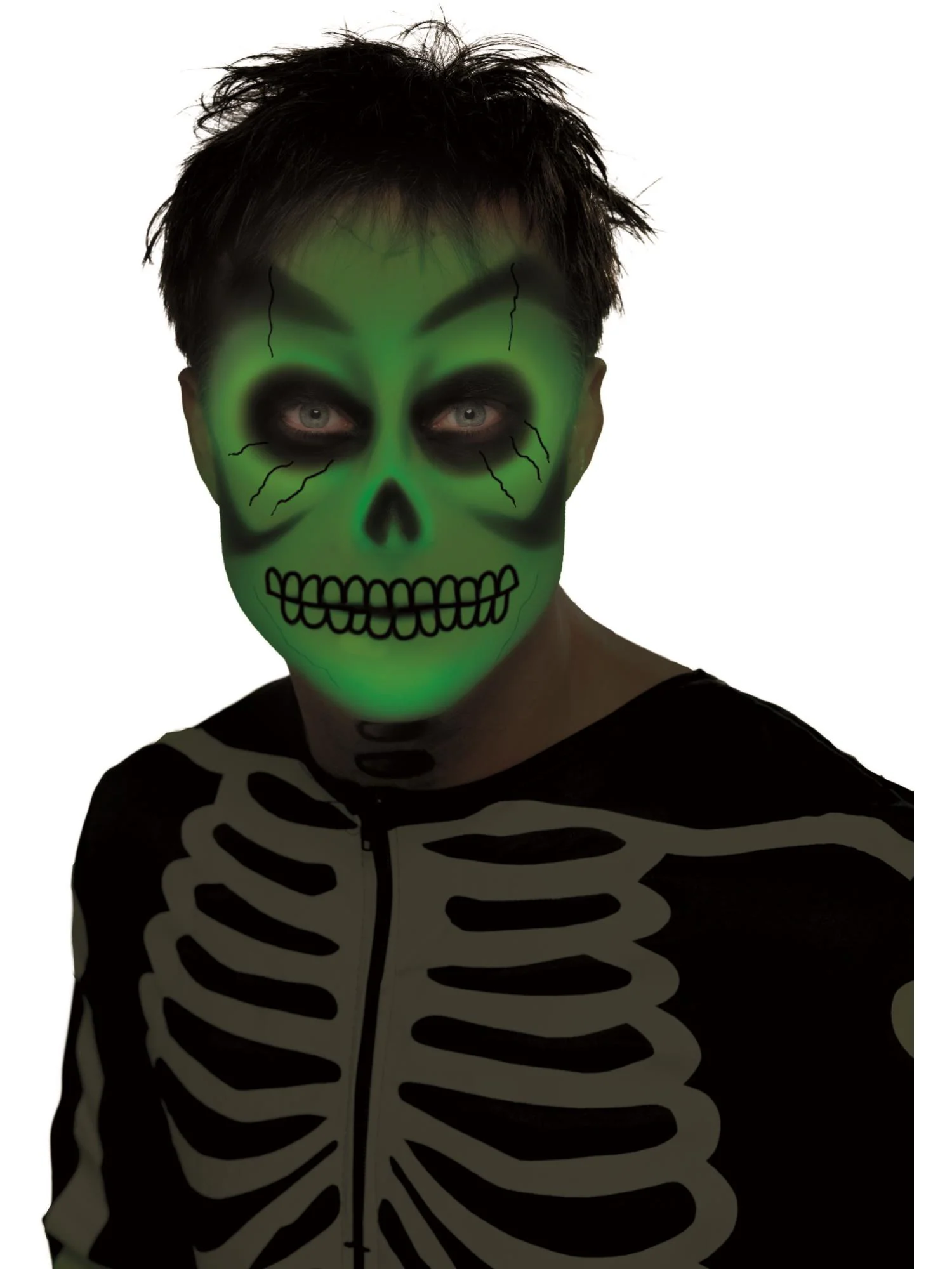 Smiffys Make-Up FX, Aqua Cream Make Up, Glow in th Wholesale - Image 2