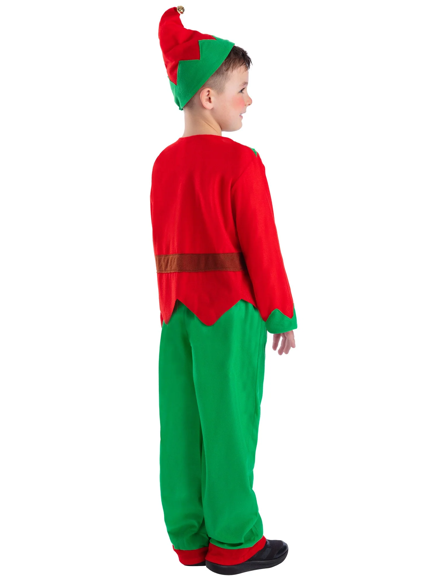 Elf Costume, Red & Green Wholesale - Image 4