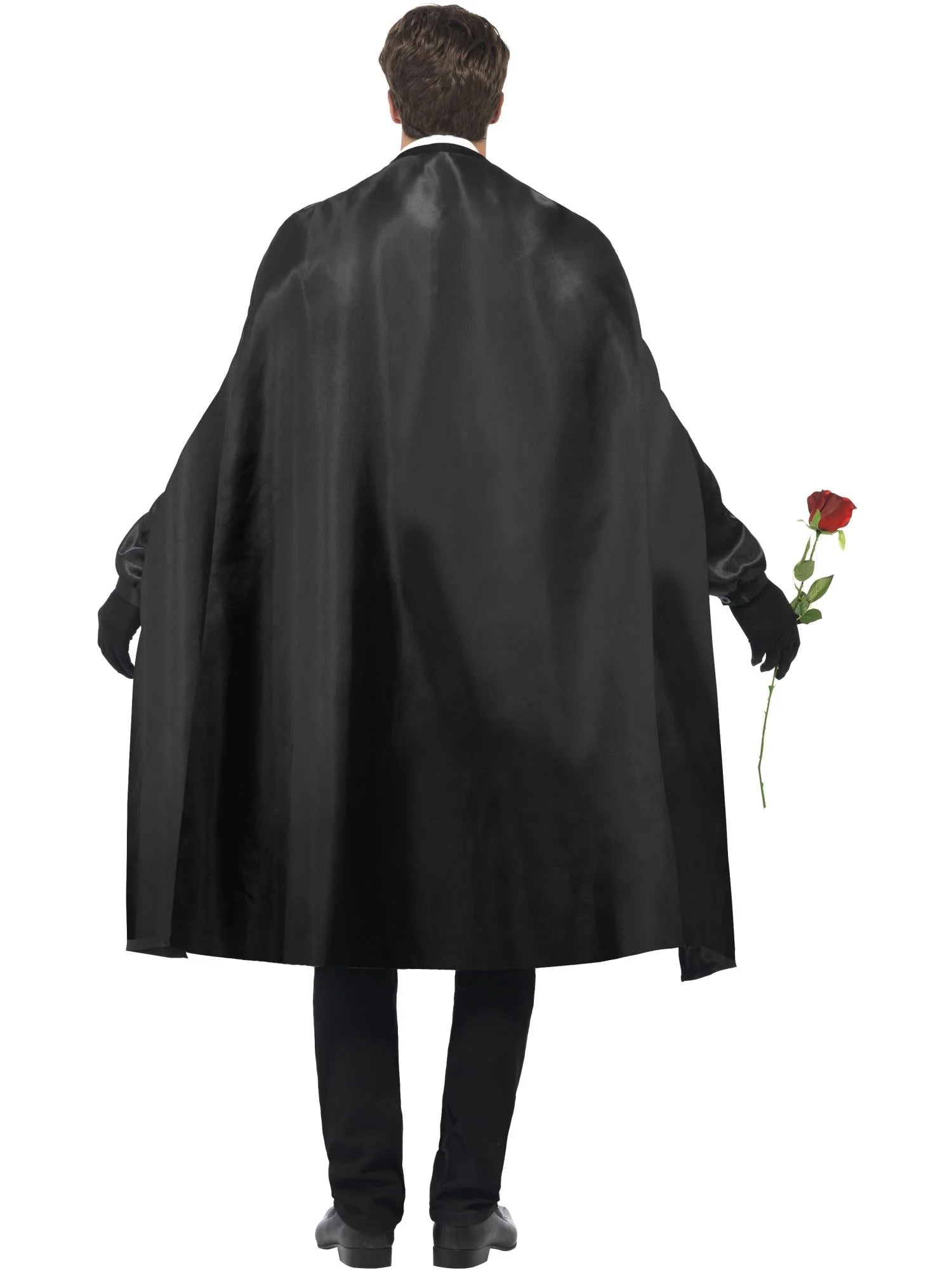 Dark Opera Masquerade Costume, Black Wholesale - Image 3