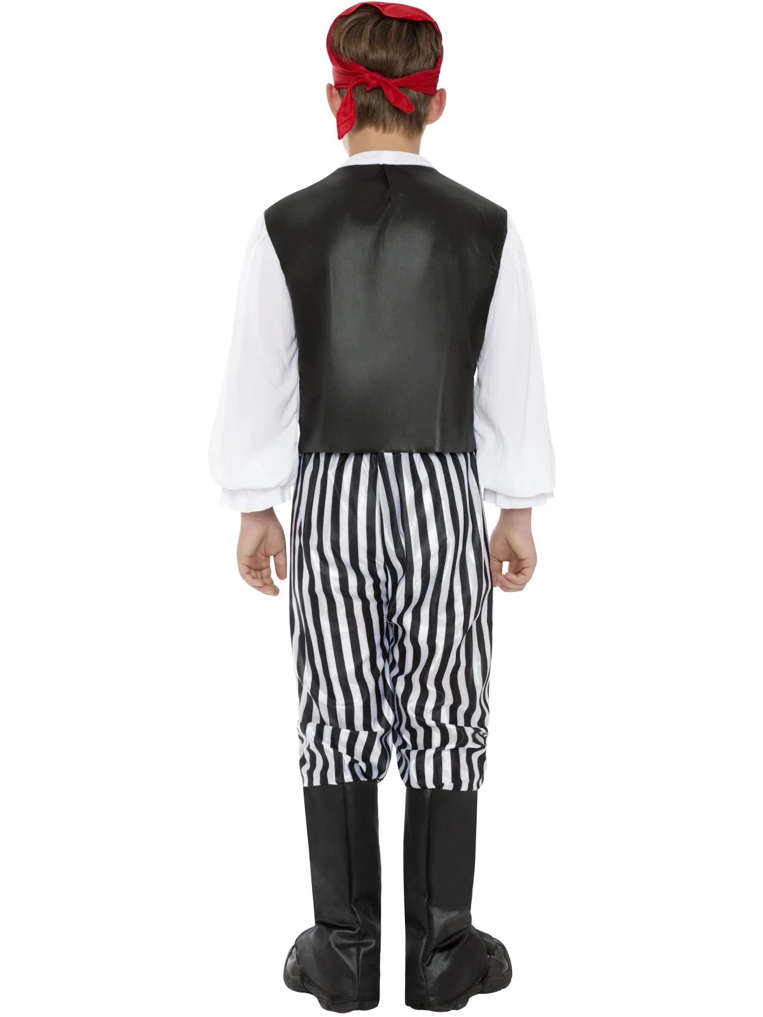 Pirate Costume, Black & White Wholesale - Image 3