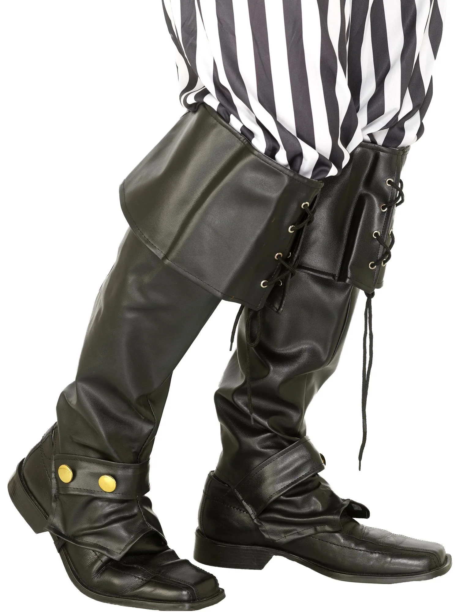 Pirate Bootcovers, Black Wholesale - Image 2
