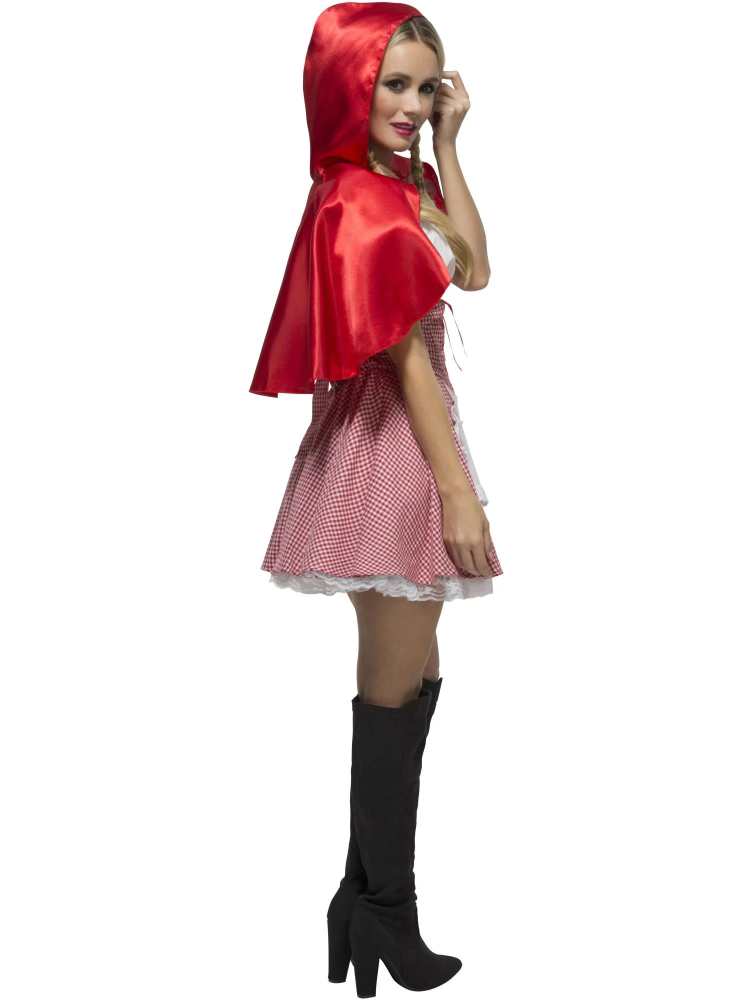 Fever Red Riding Hood Costume, Red Wholesale - Image 2