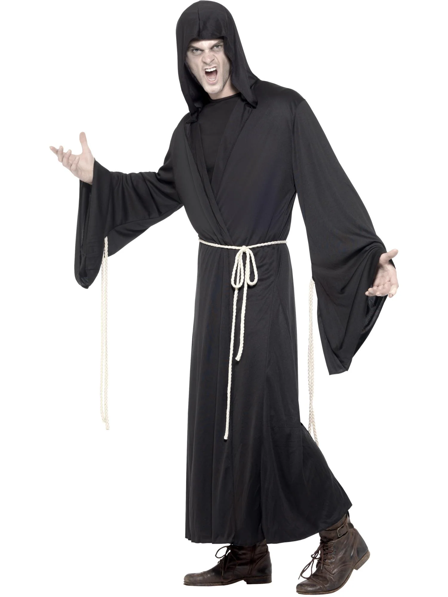 Grim Reaper Costume, Black Wholesale - Image 2