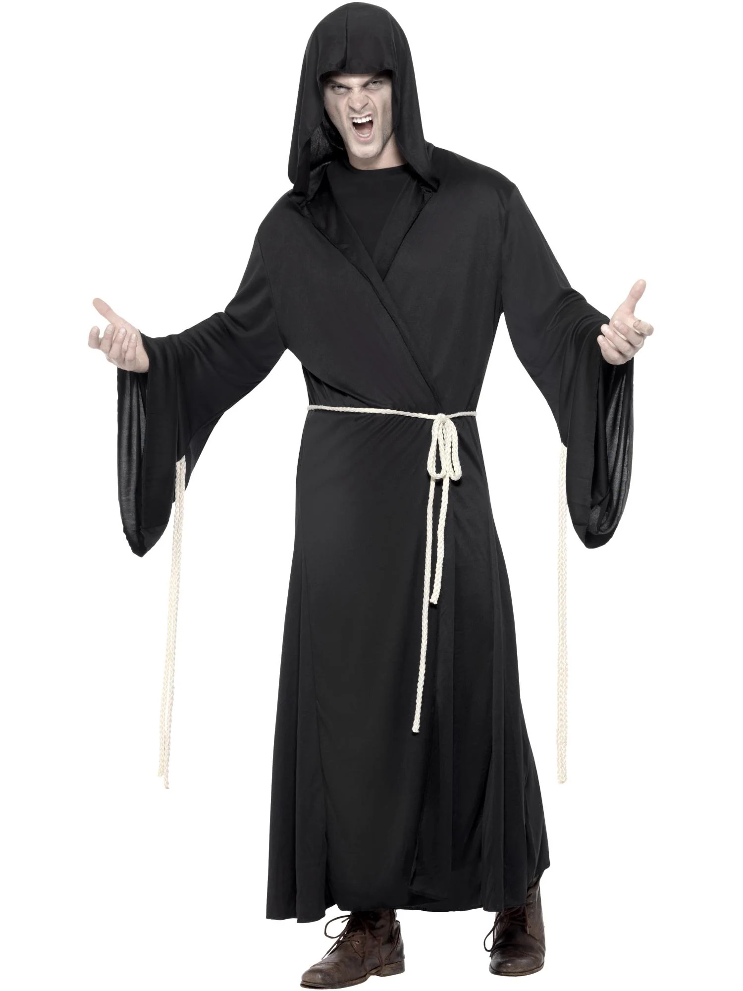Grim Reaper Costume, Black Wholesale - Image 4