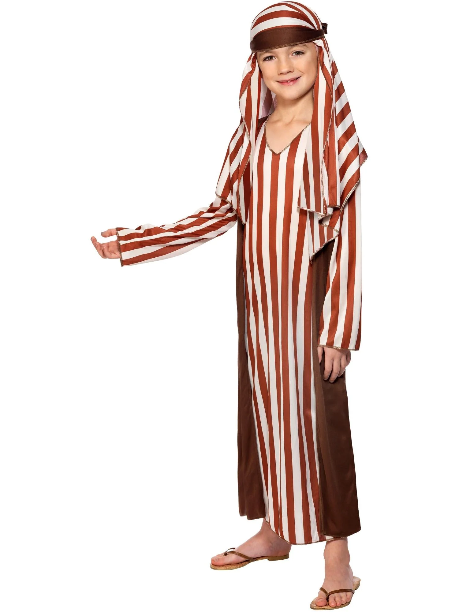 Shepherd Costume, Brown Wholesale - Image 4