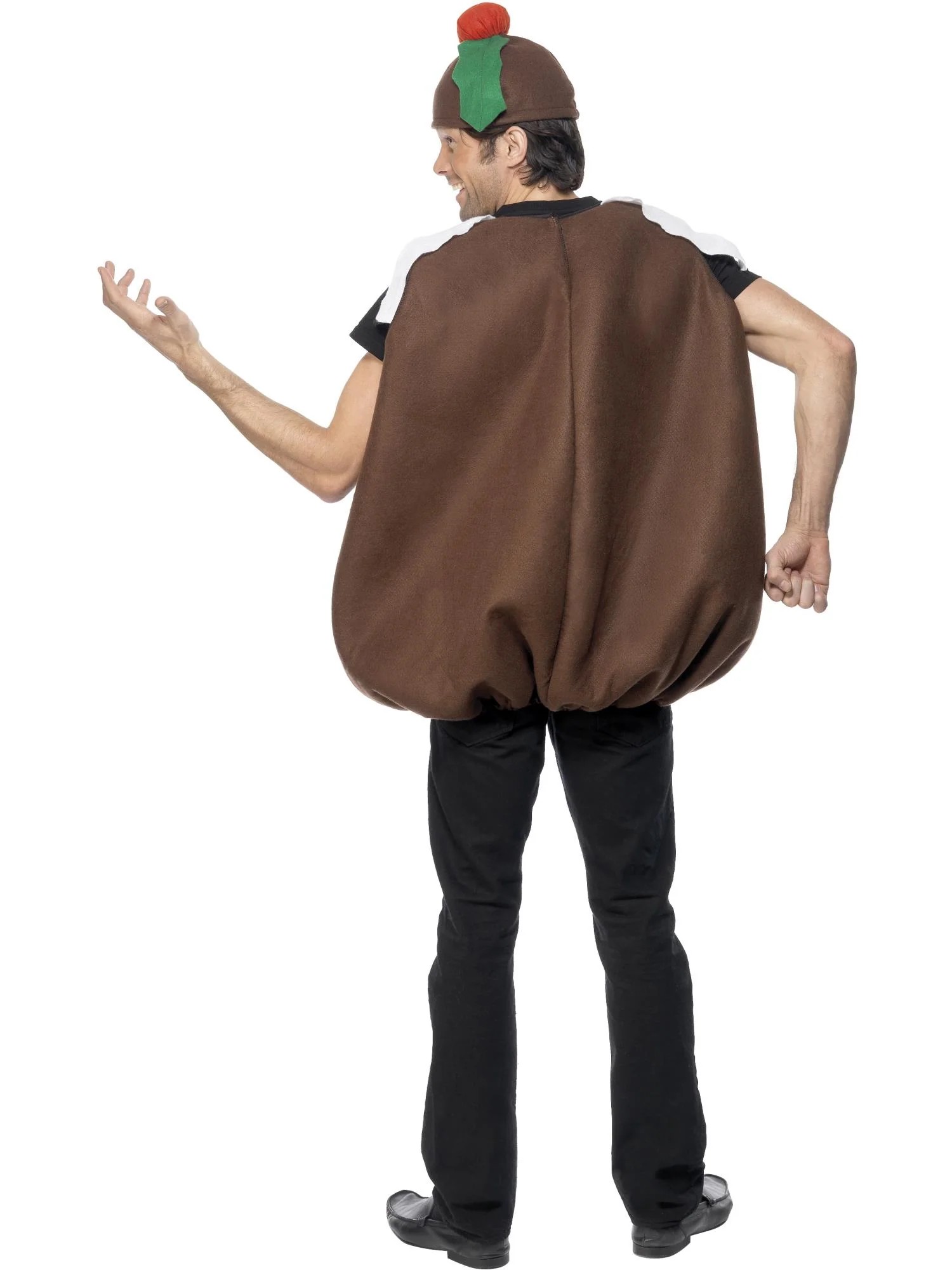 Christmas Pudding Costume, Brown Wholesale - Image 3