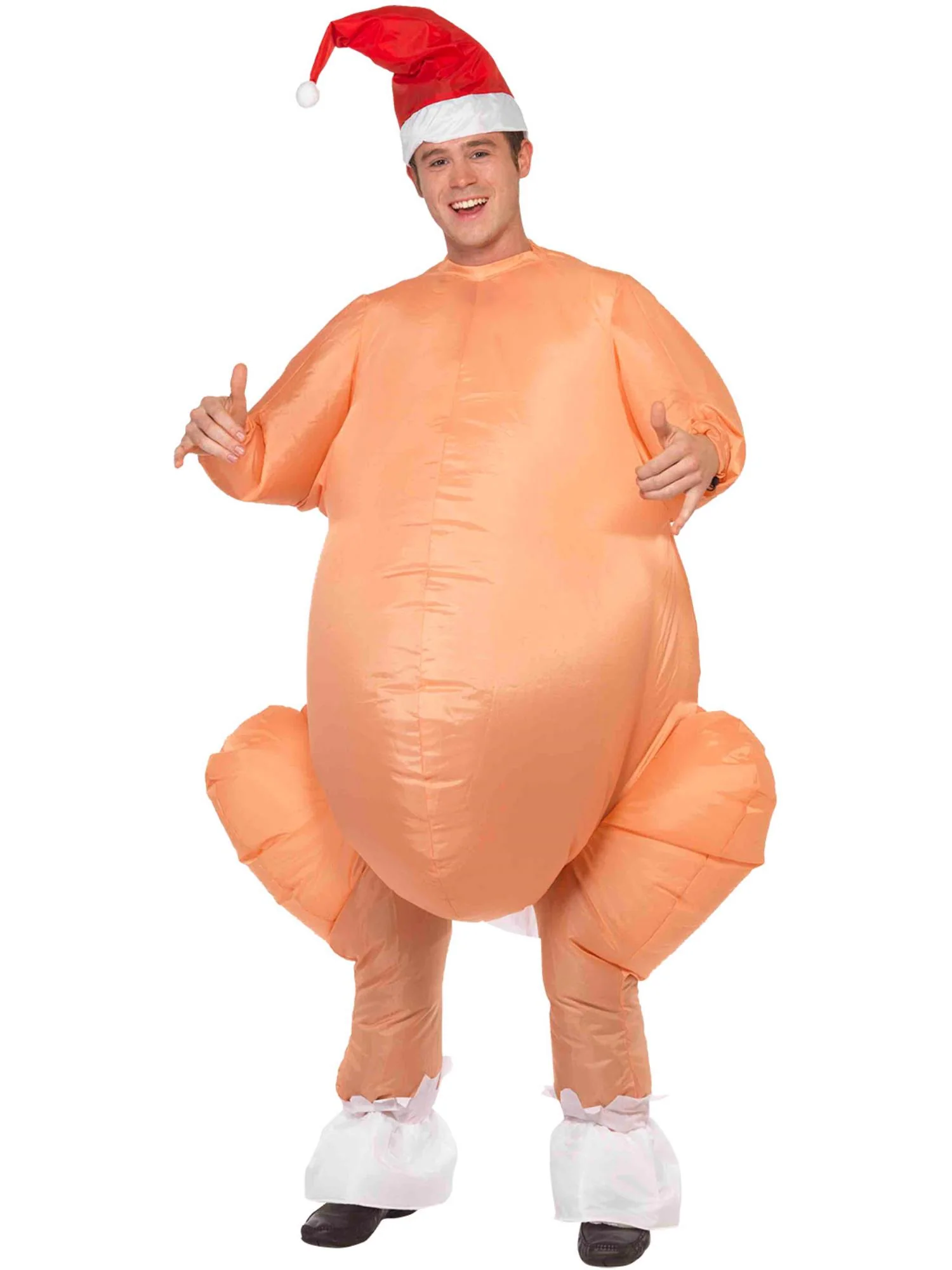 Inflatable Roast Turkey Costume, Nude Wholesale - Image 4