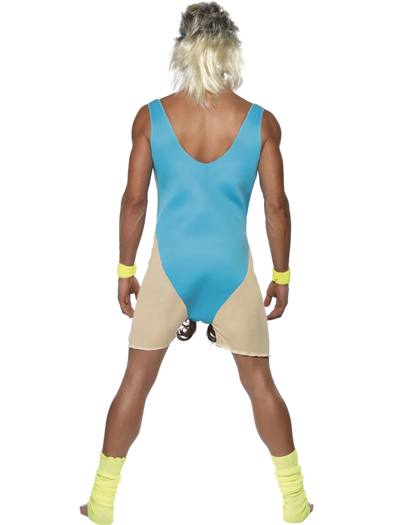 Lets Get Physical, Work Out Costume, Blue  Wholesale - Image 3
