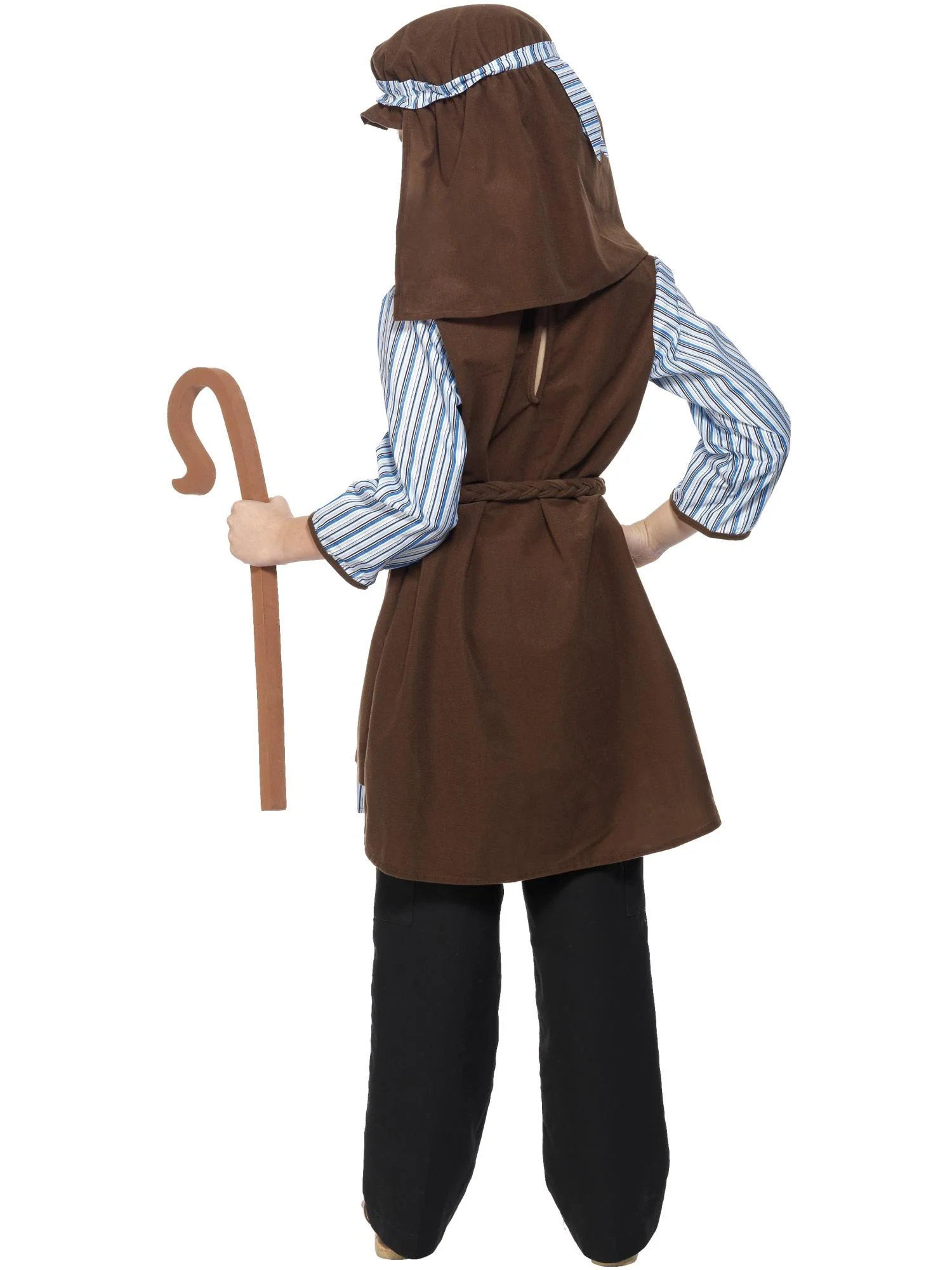 Shepherd Costume, Blue & Brown  Wholesale - Image 3