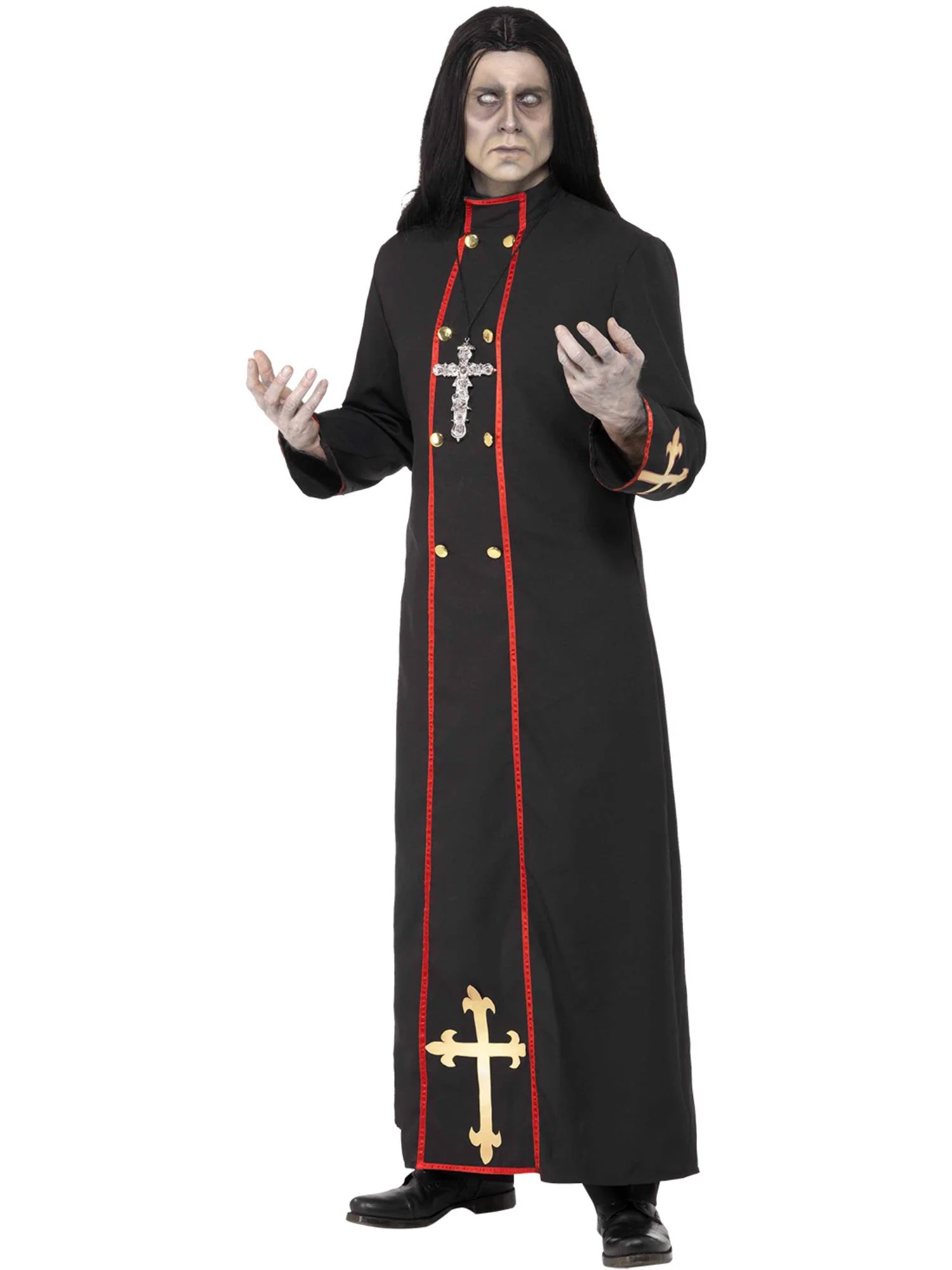 Minister of Death Costume, Black  Wholesale - Image 4