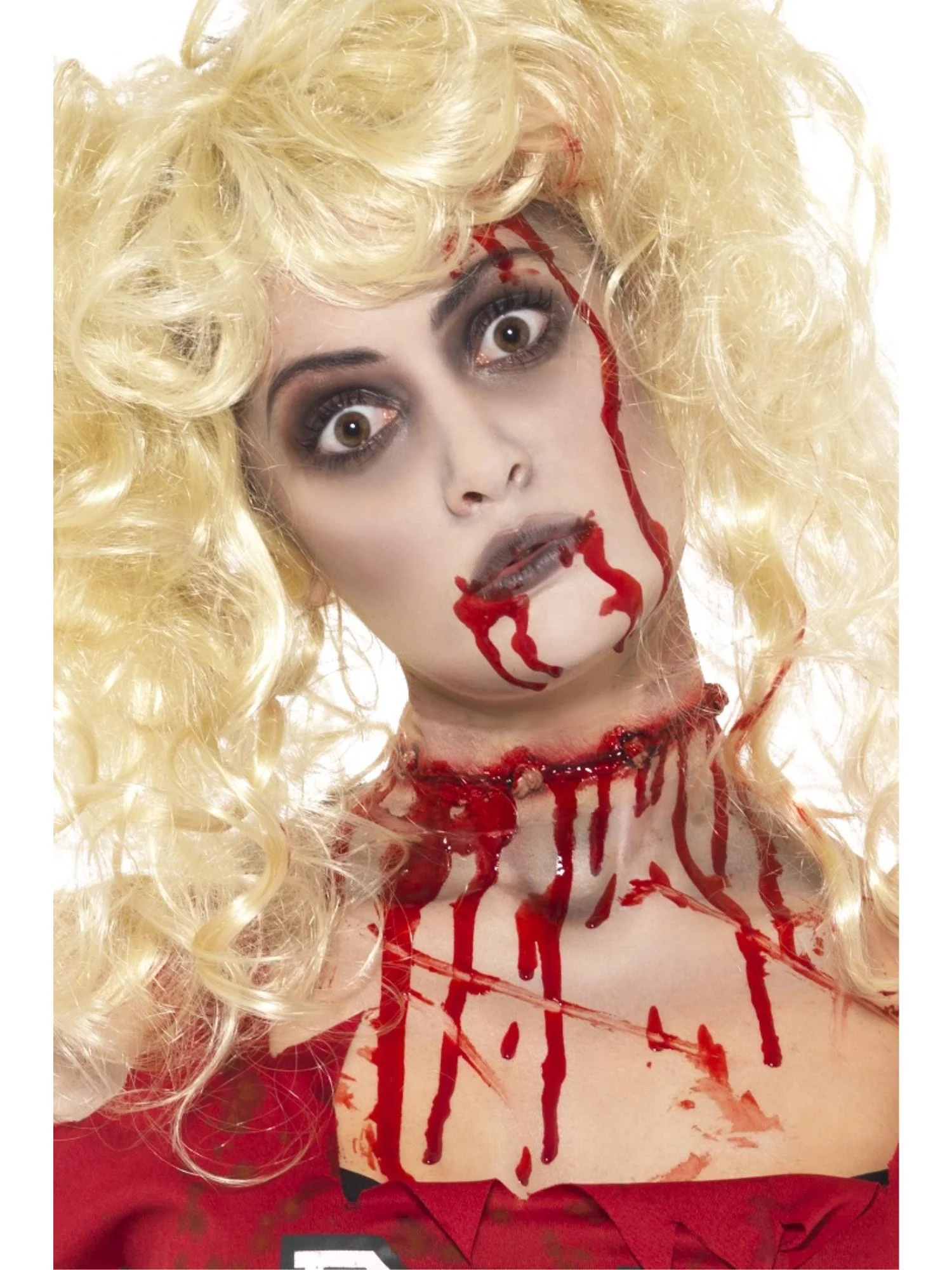 Smiffys Make-Up FX, Zombie Kit, Red Wholesale - Image 2