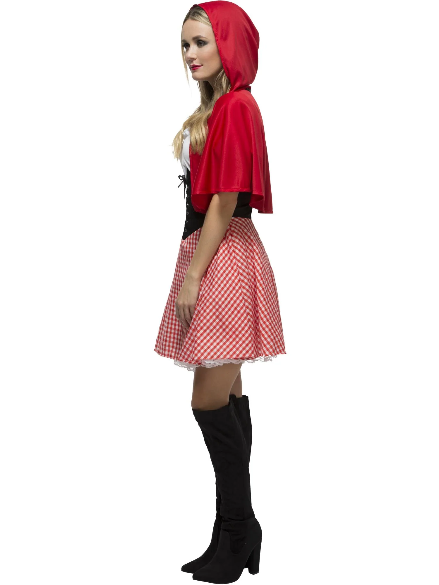 Fever Red Riding Hood Costume, Red  Wholesale - Image 2