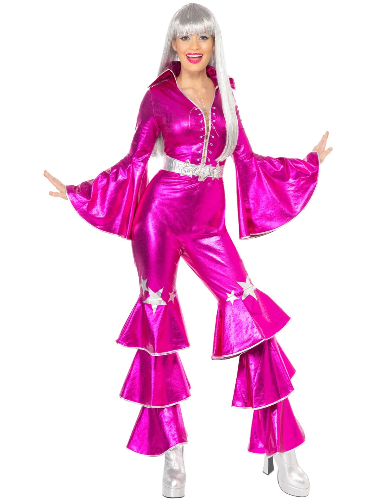 70s Dancing Dream Costume, Pink  Wholesale - Image 3