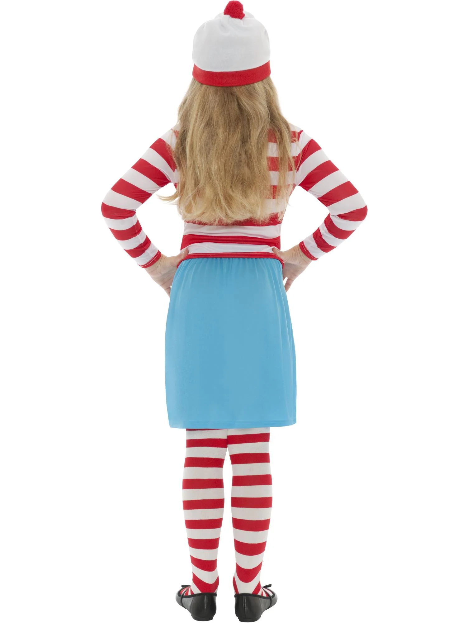 Where's Wally? Wenda Child Costume, Red & White Wholesale - Image 3