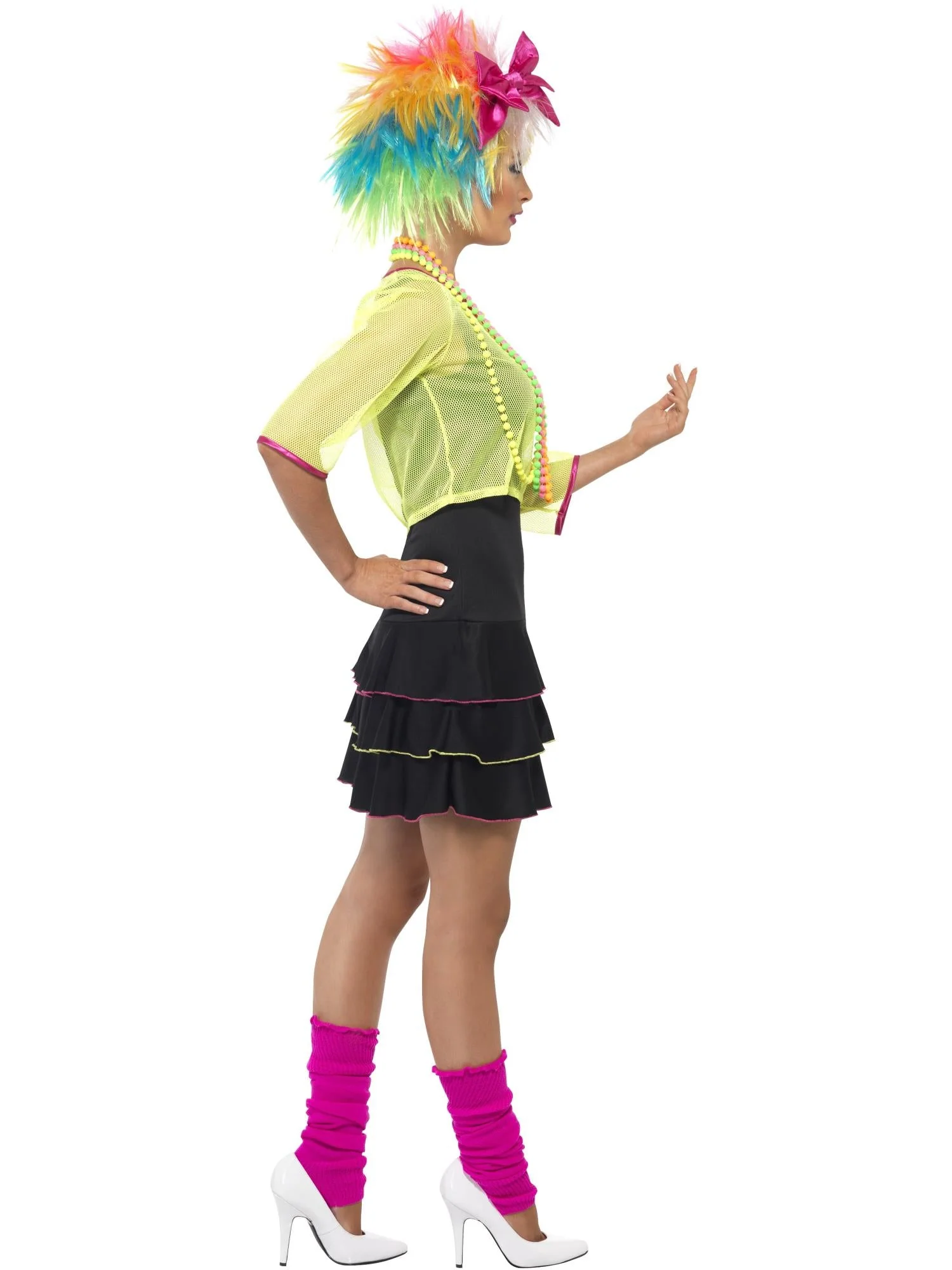 80s Pop Tart Costume, Black & Yellow Wholesale - Image 2