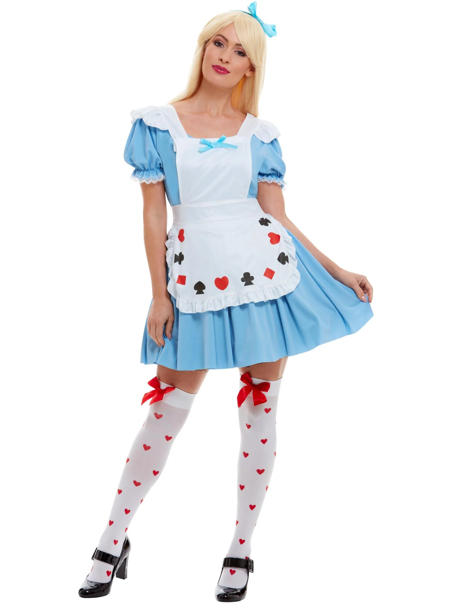 Deck of Cards Girl Costume, Blue Wholesale