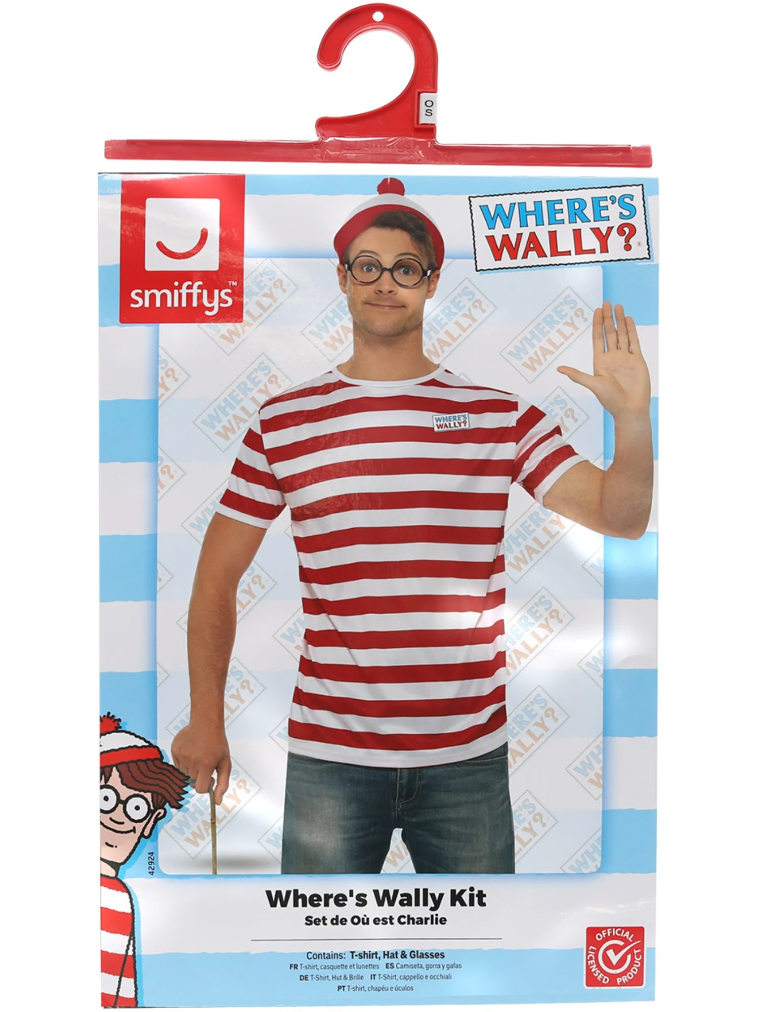 Where's Wally? Kit, Red & White  Wholesale - Image 3