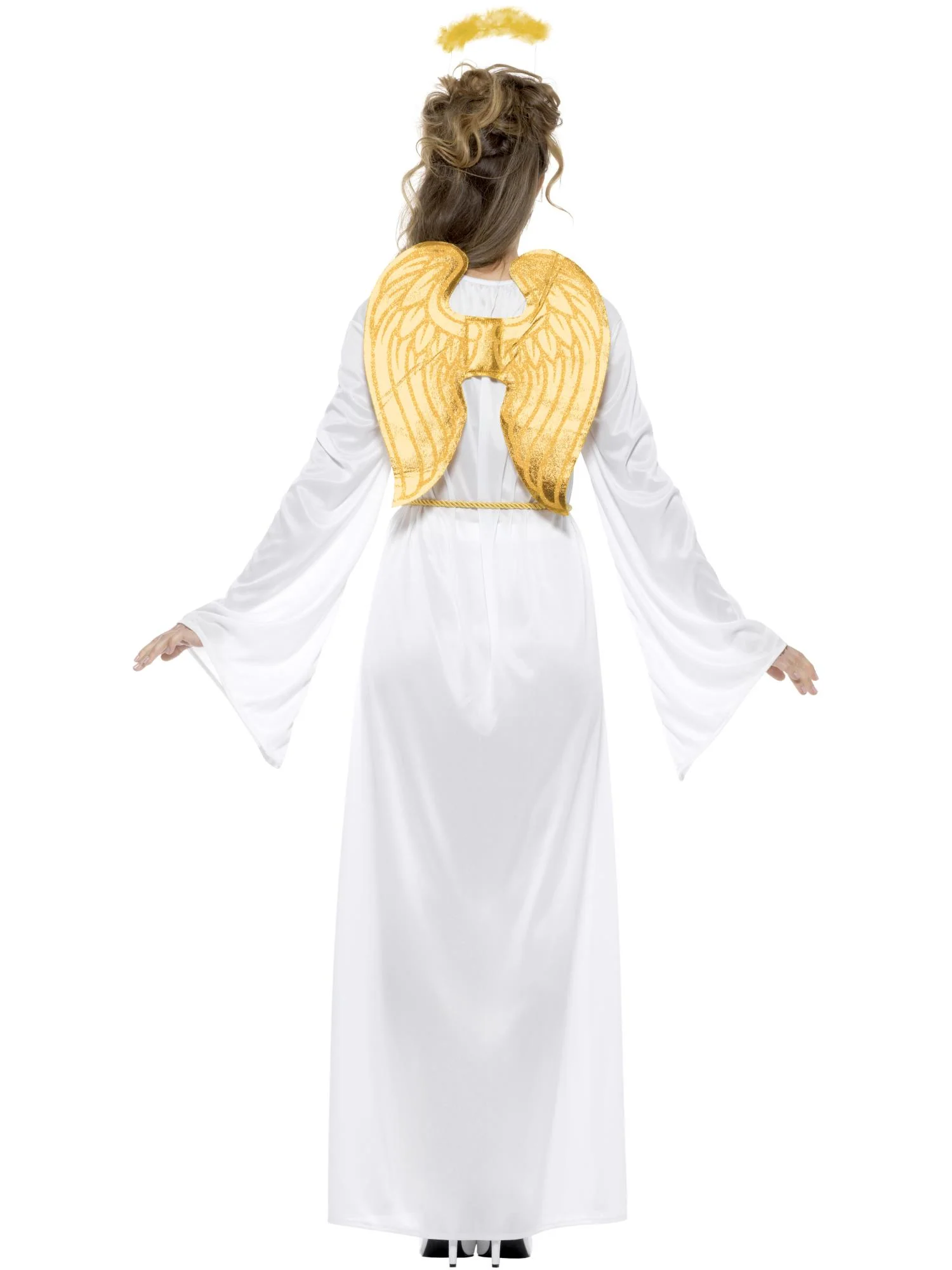 Angel Gabriel Costume, Unisex, White  Wholesale - Image 5