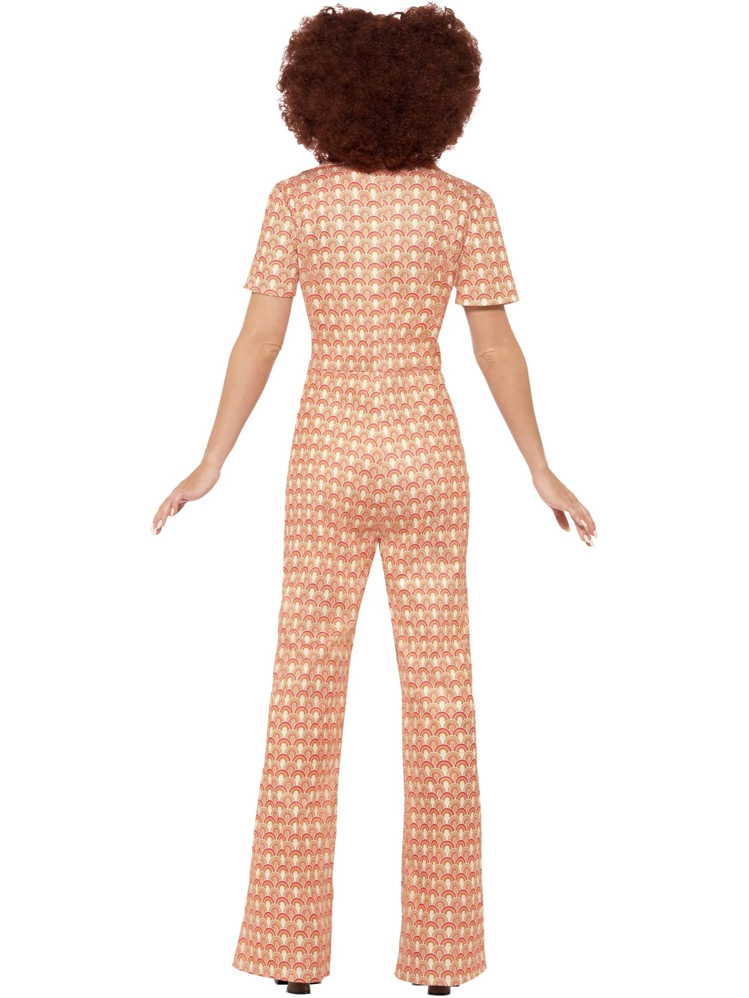 Authentic 70s Chic Costume, Orange  Wholesale - Image 3