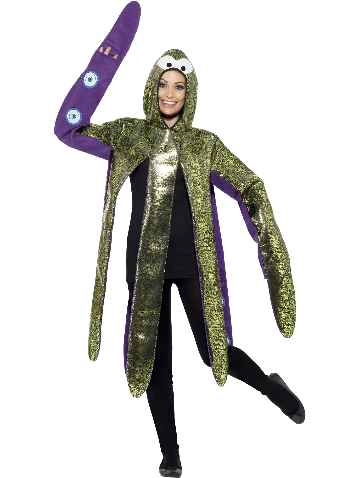 Octopus Costume, Foam Bonded, Purple Wholesale