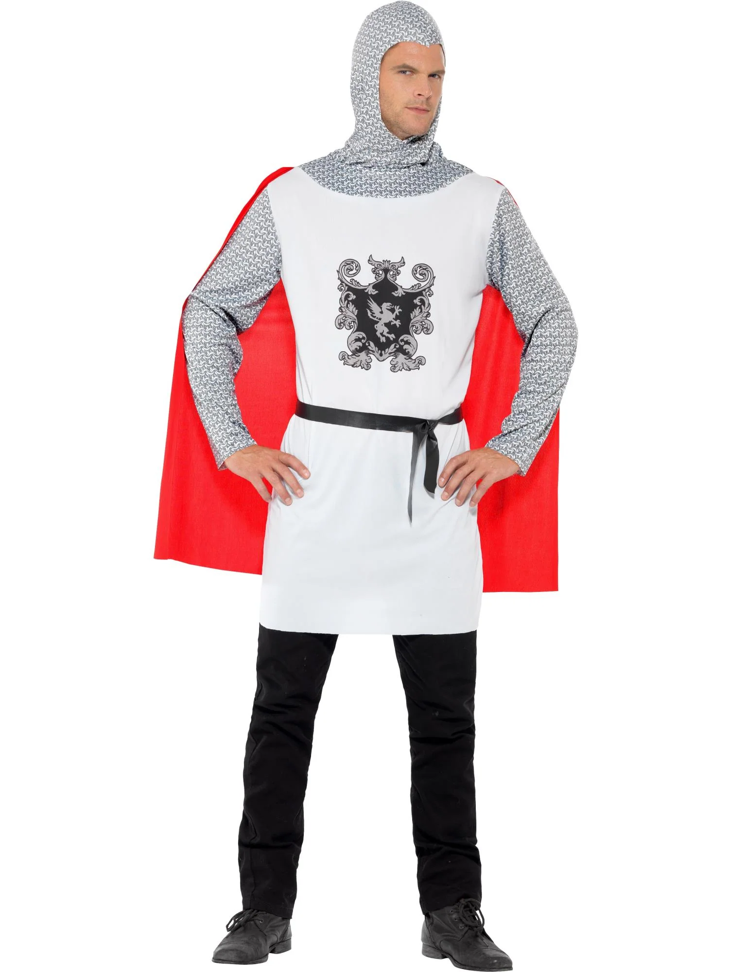 Knight Costume, Economy, White Wholesale - Image 4