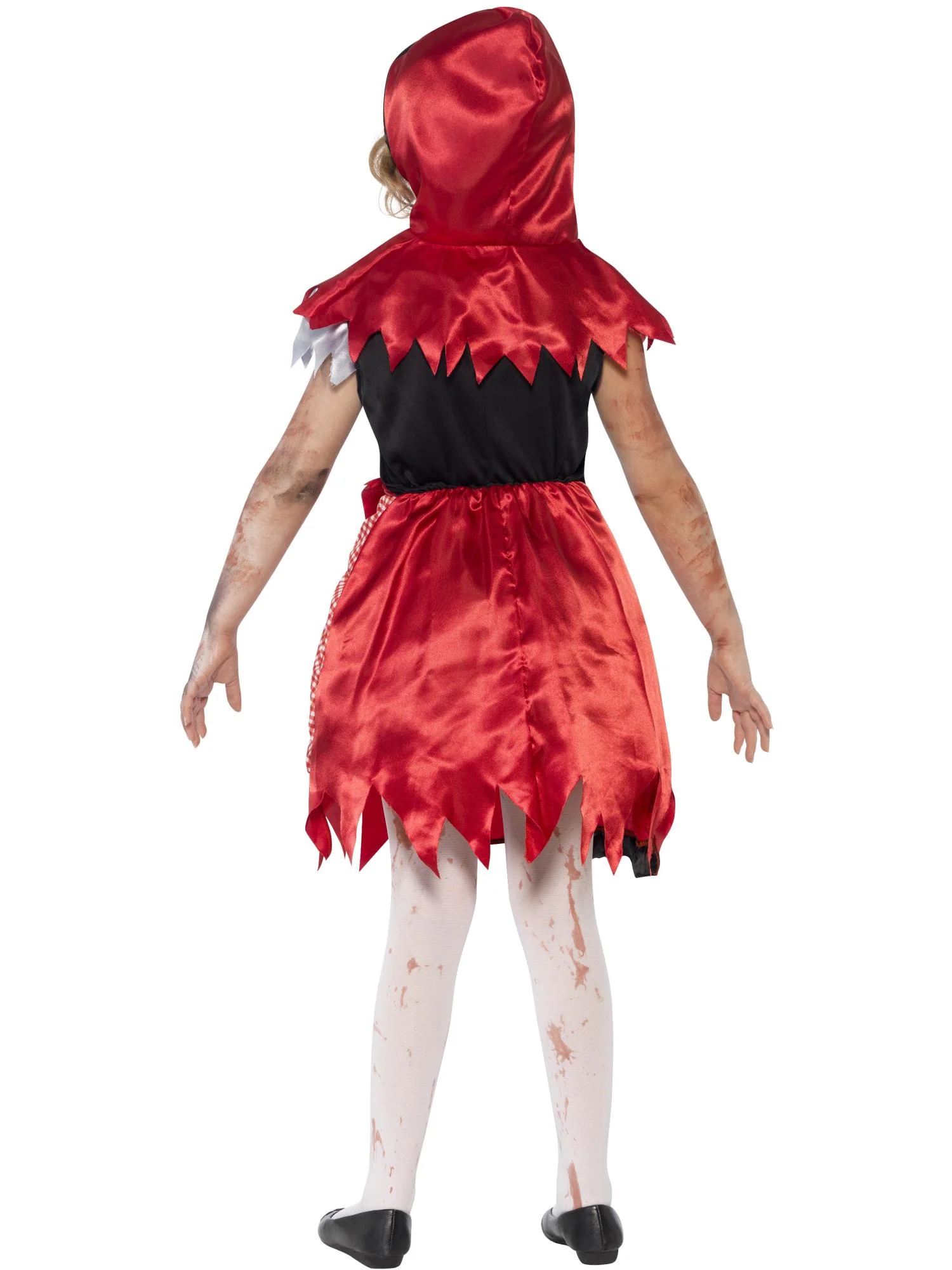 Zombie Miss Hood Costume, Red Wholesale - Image 3