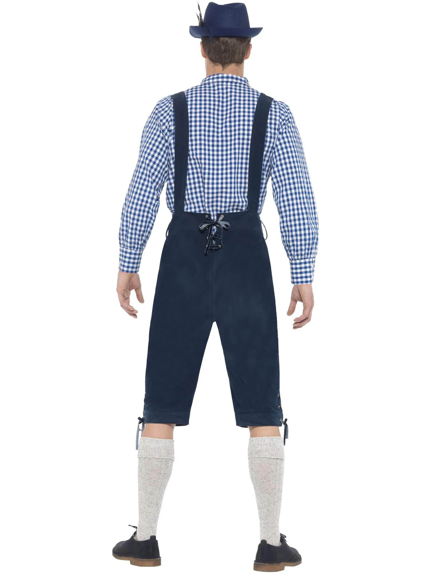 Deluxe Traditional Rutger Bavarian Costume, Blue Wholesale - Image 3