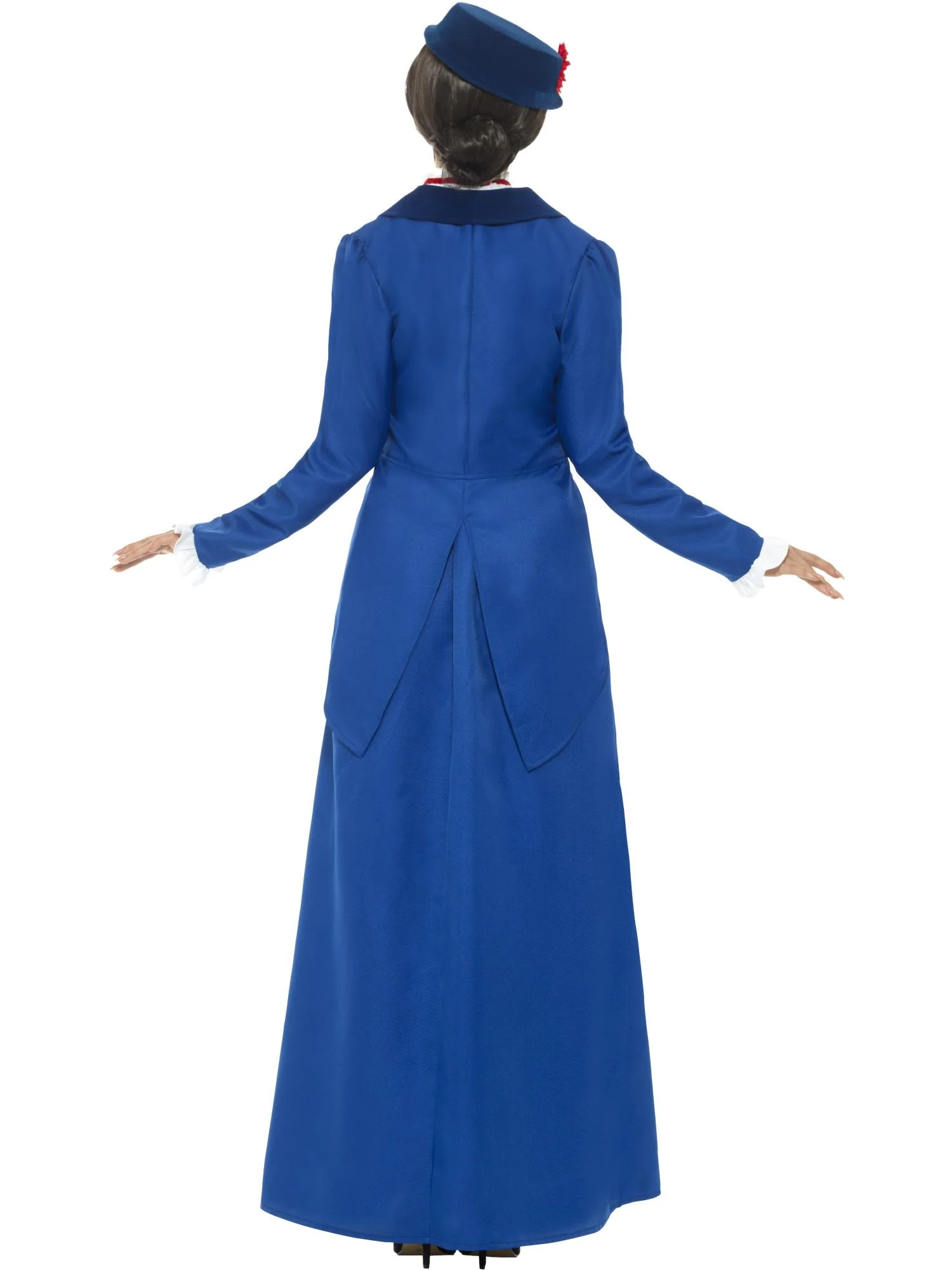 Victorian Nanny Costume, Blue Wholesale - Image 3