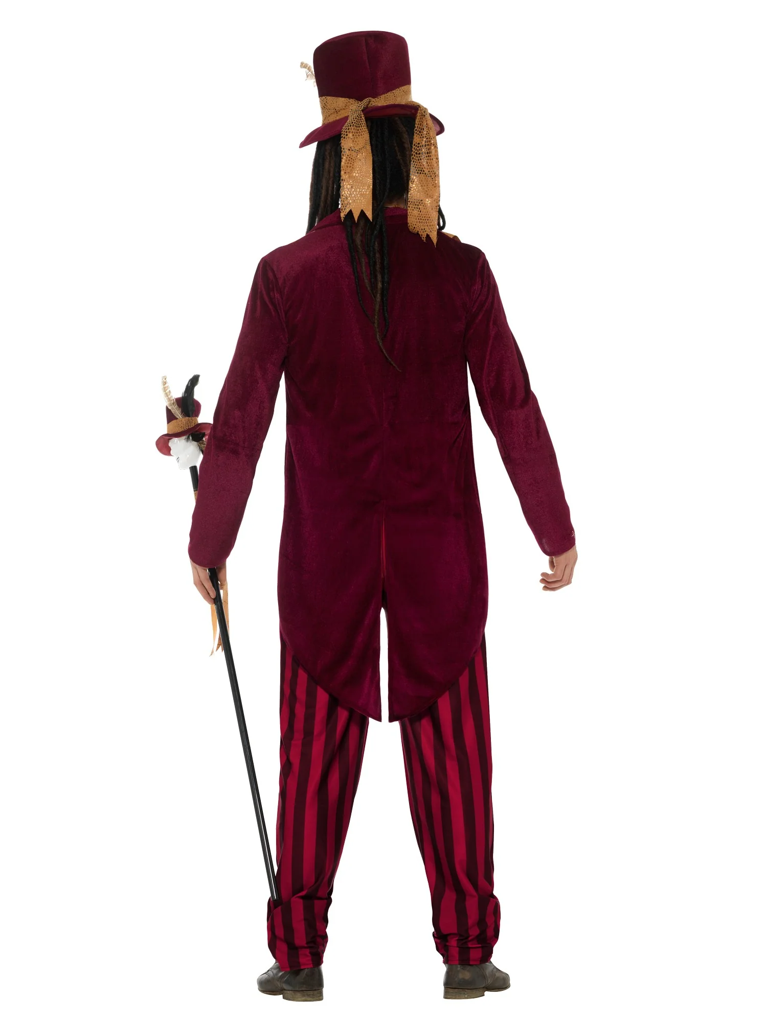 Deluxe Voodoo Witch Doctor Costume, Red  Wholesale - Image 3