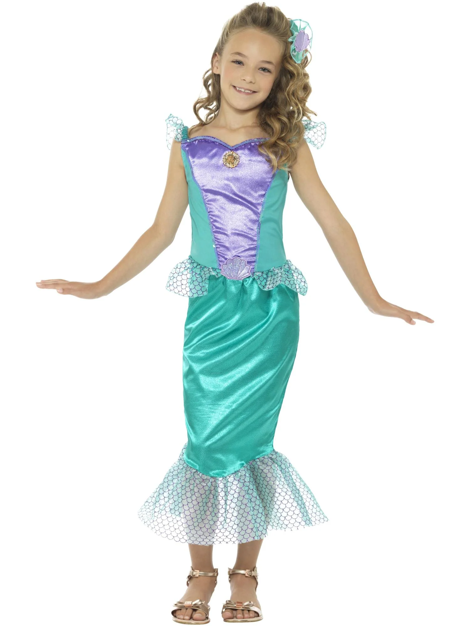 Deluxe Mermaid Costume, Green Wholesale