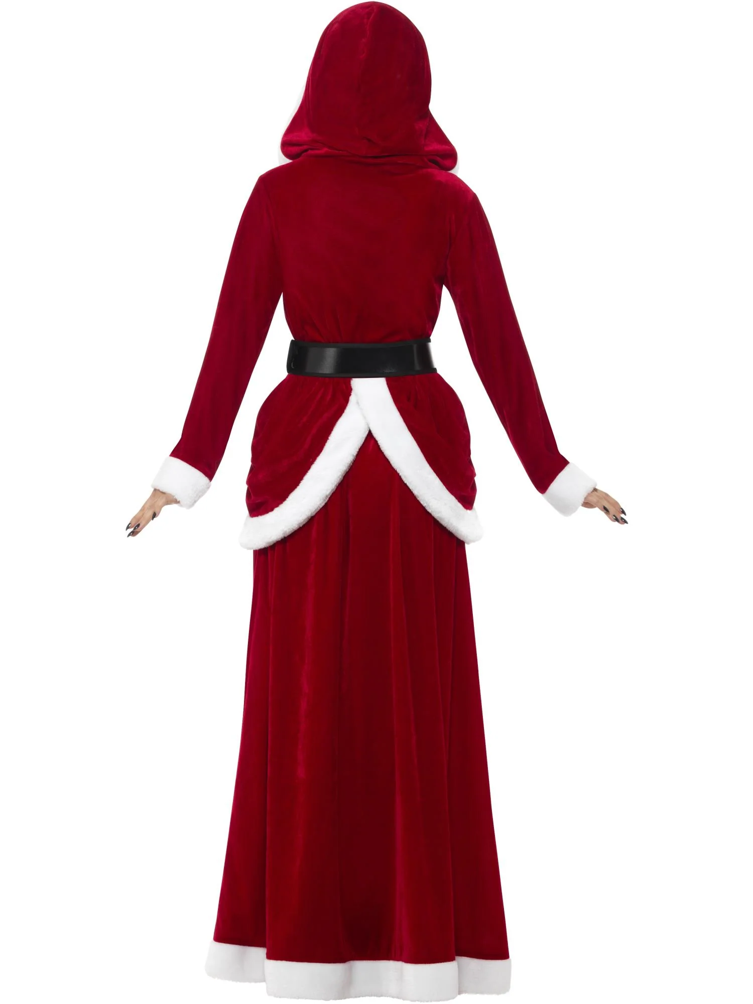 Deluxe Ms Claus Costume, Red Wholesale - Image 3