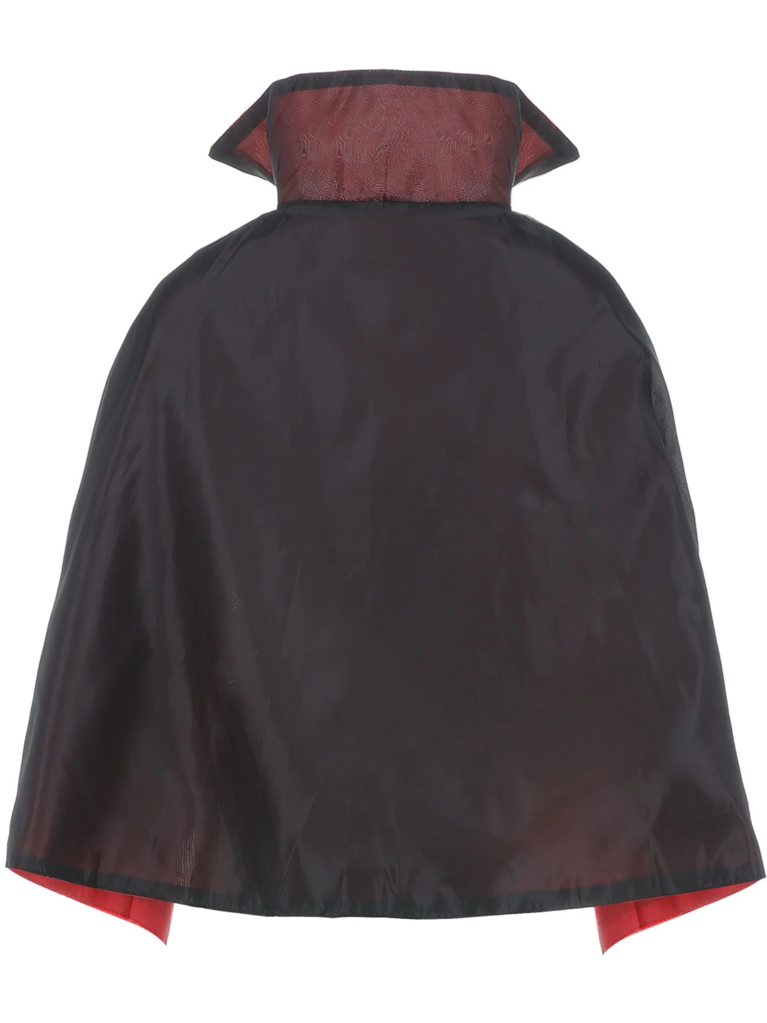 Reversible Vampire Cape, Black & Red Wholesale - Image 8
