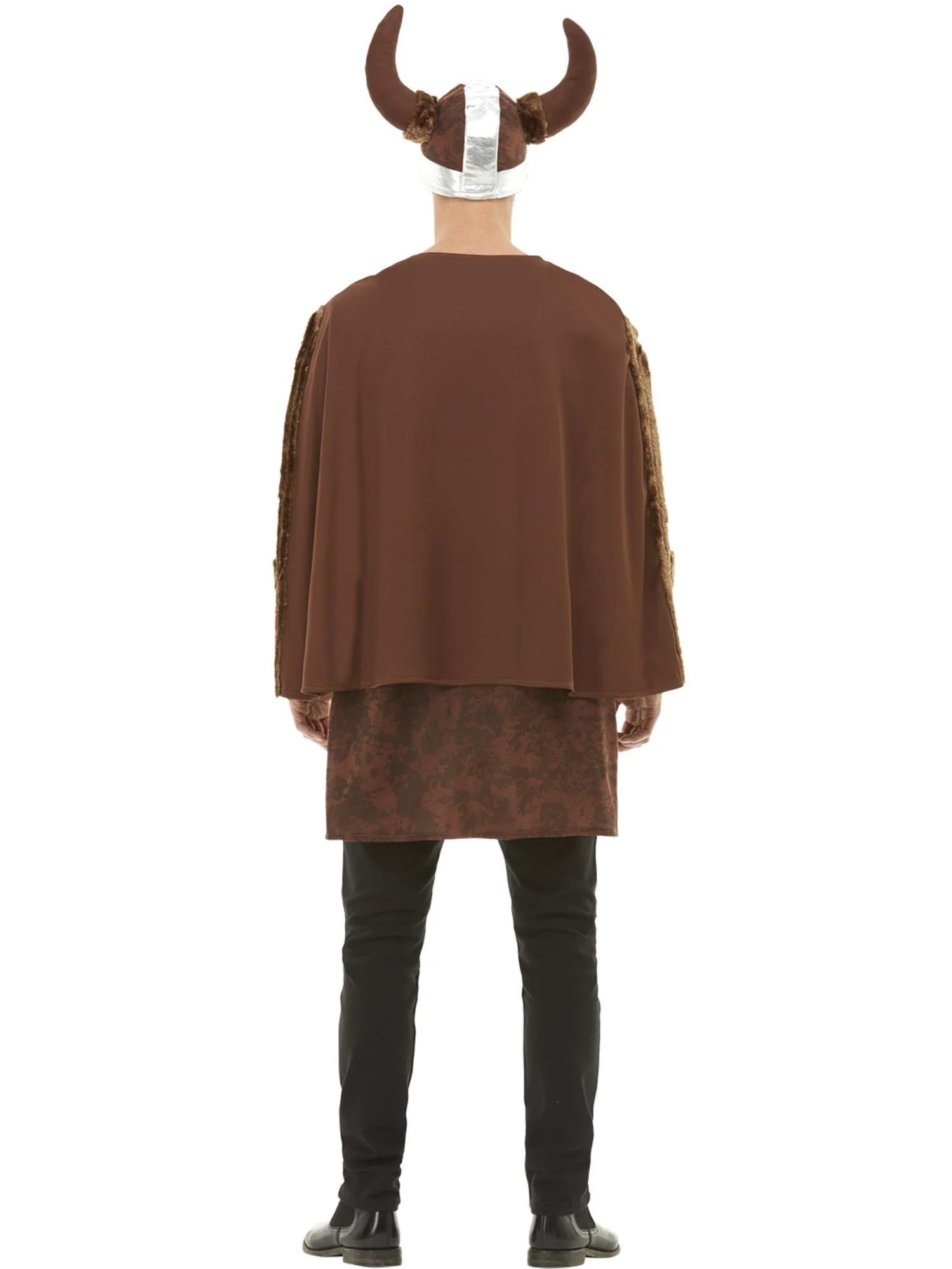 Deluxe Viking Barbarian Costume, Brown Wholesale - Image 3