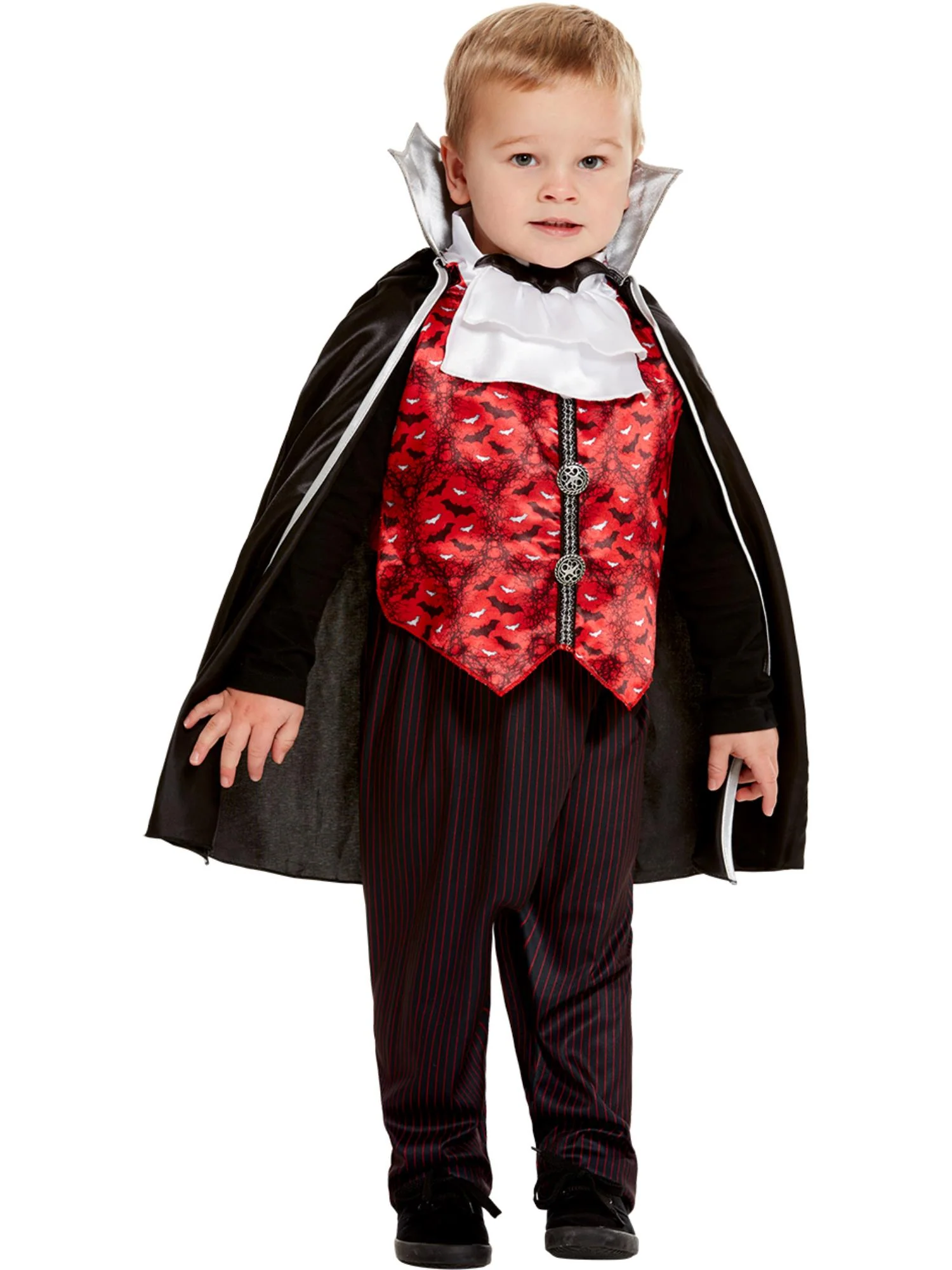 Toddler Vampire Costume, Red Wholesale - Image 4