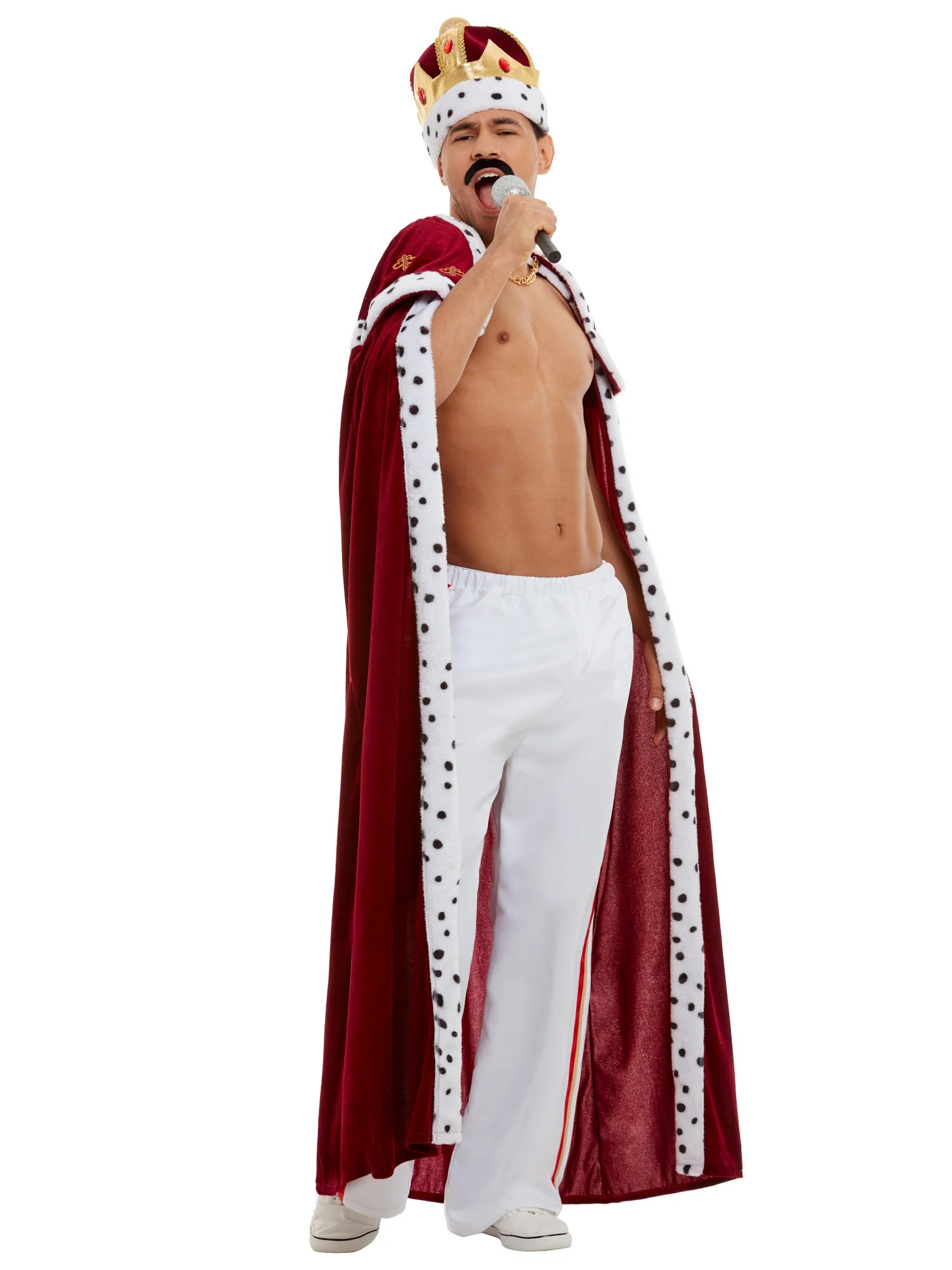 Queen Deluxe Royal Costume, Red Wholesale - Image 4