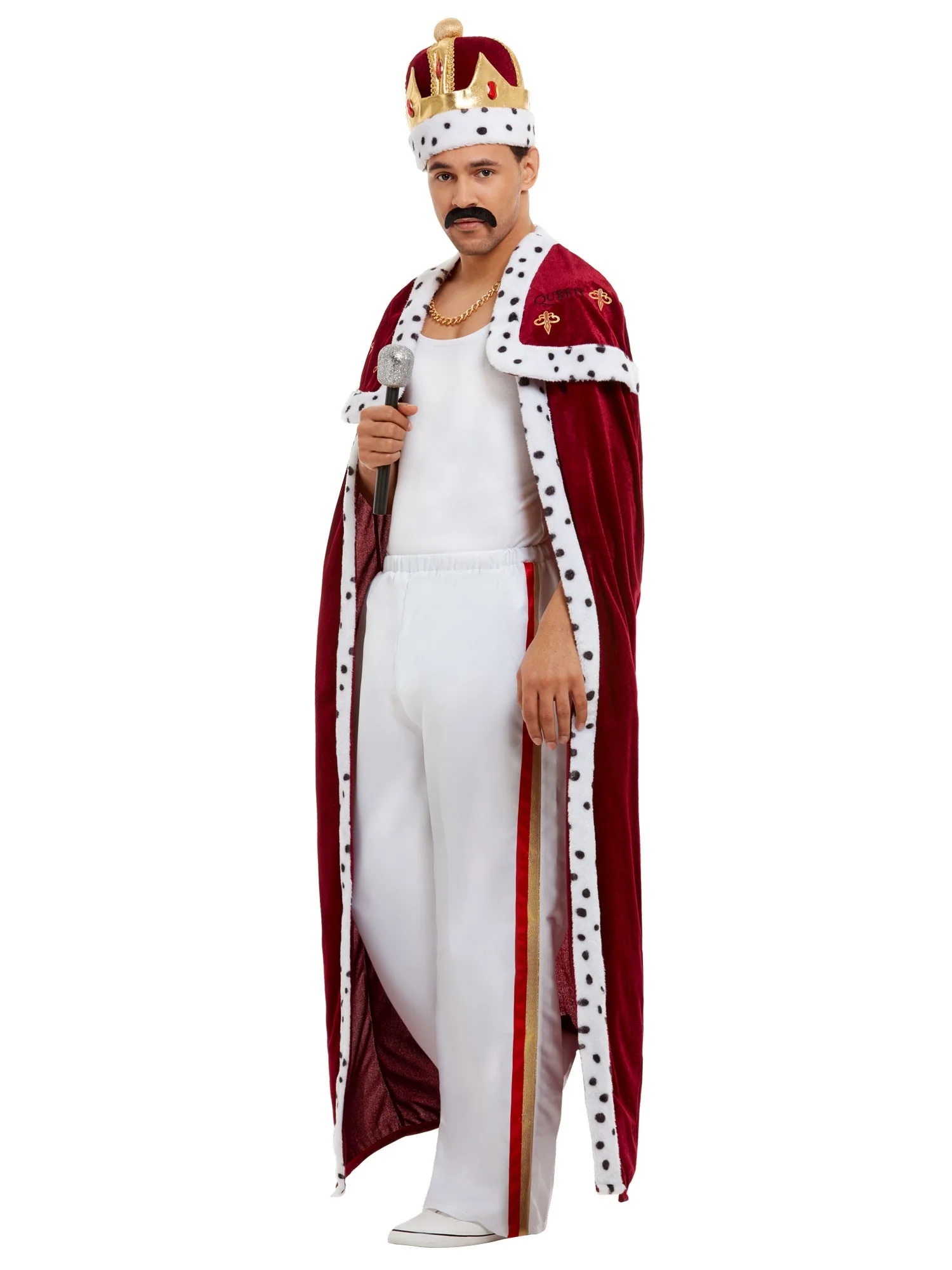 Queen Deluxe Royal Costume, Red Wholesale - Image 5