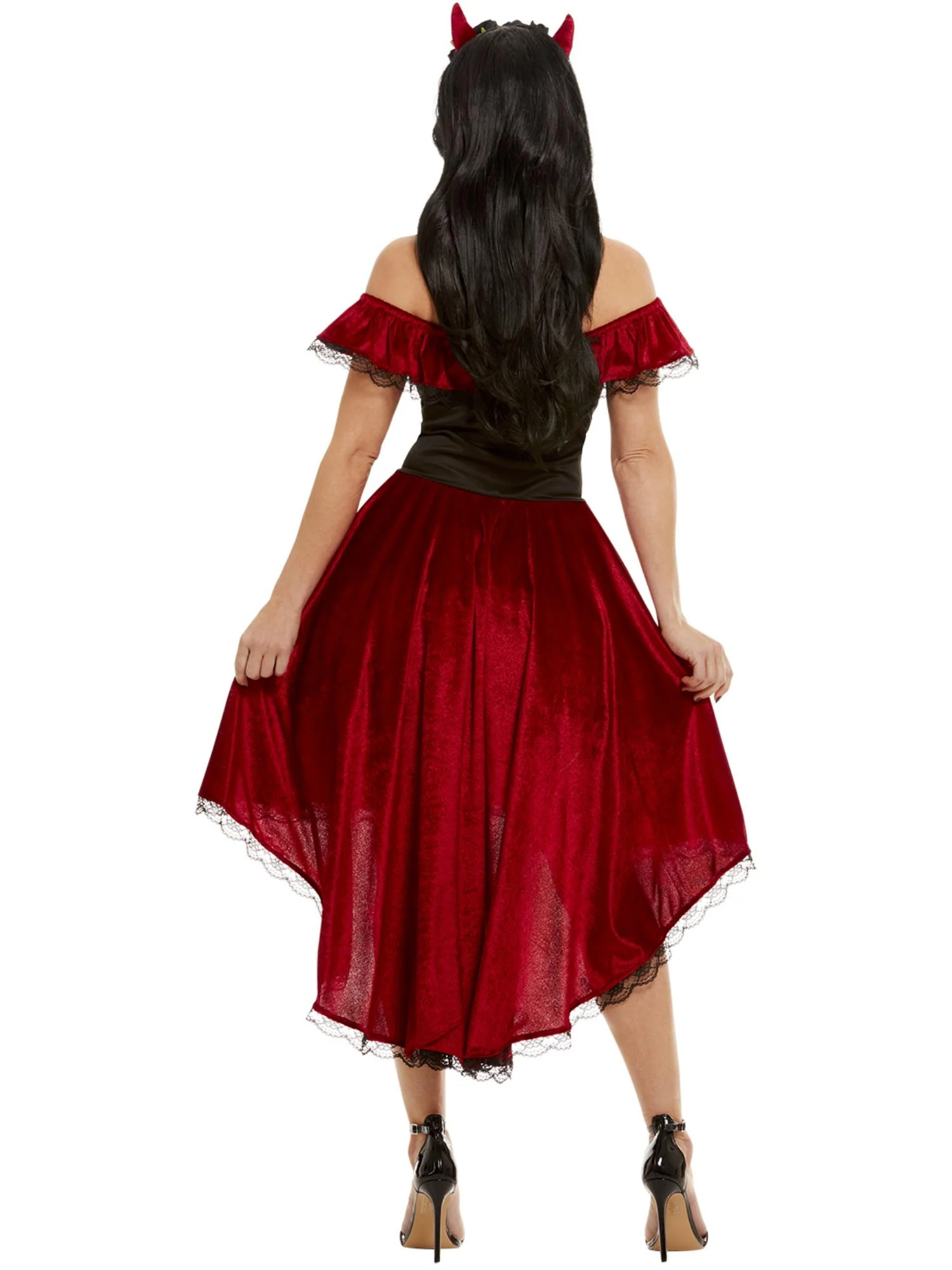Day Of The Dead Devil Costume, Red  Wholesale - Image 3