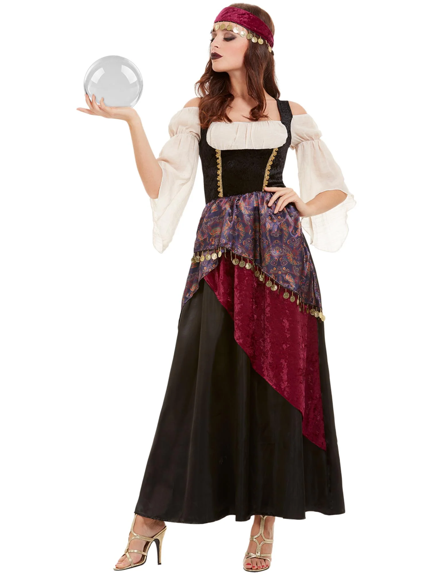 Deluxe Fortune Teller Costume, Black Wholesale