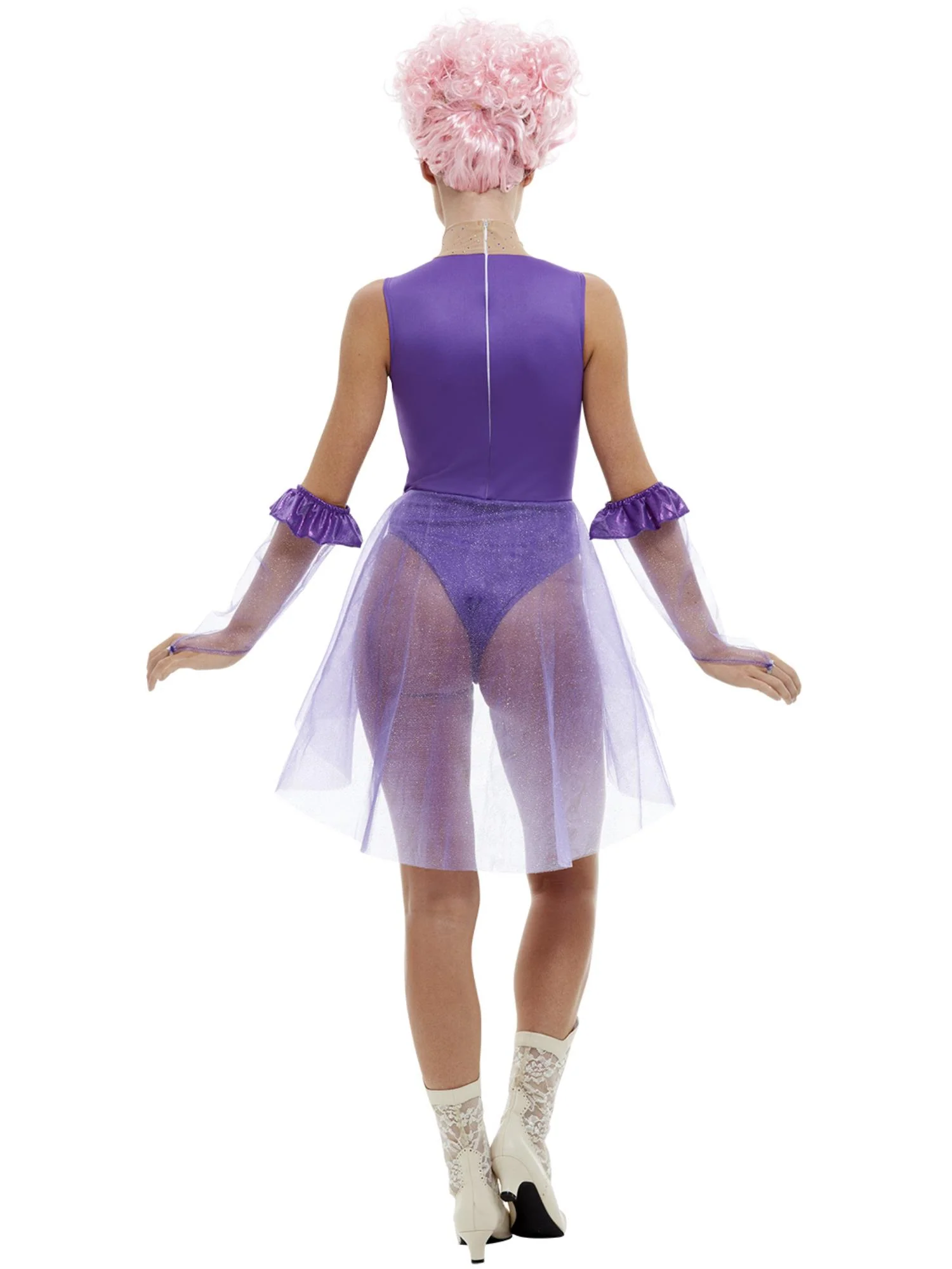 Trapeze Artist Costume, Purple Wholesale - Image 3