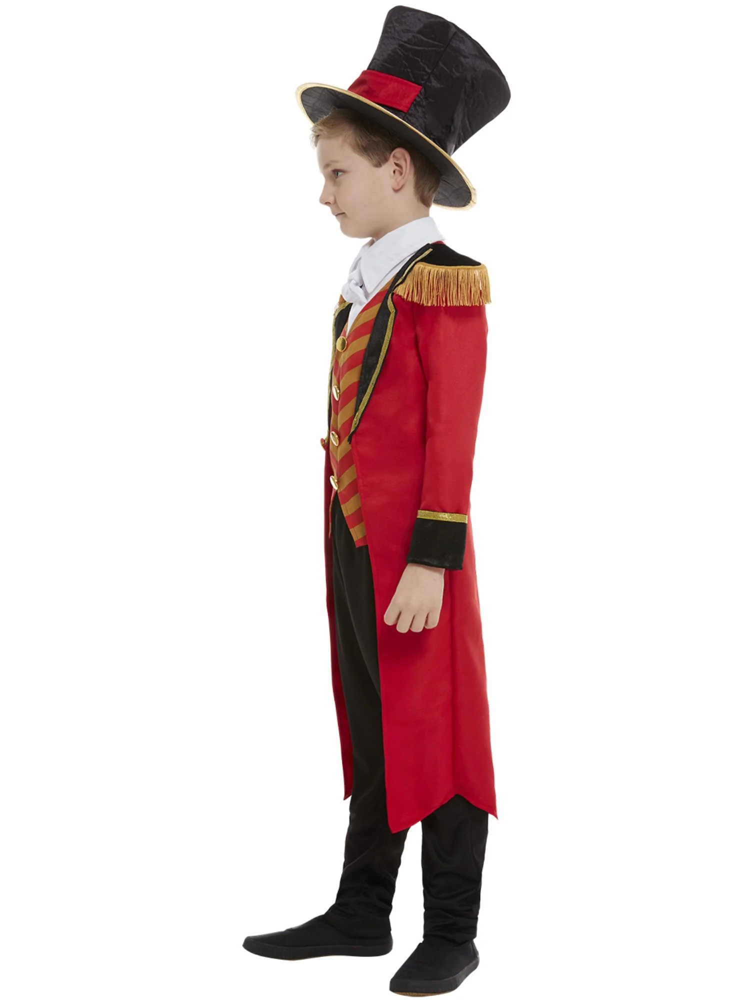Deluxe Ringmaster Costume, Red Wholesale - Image 2