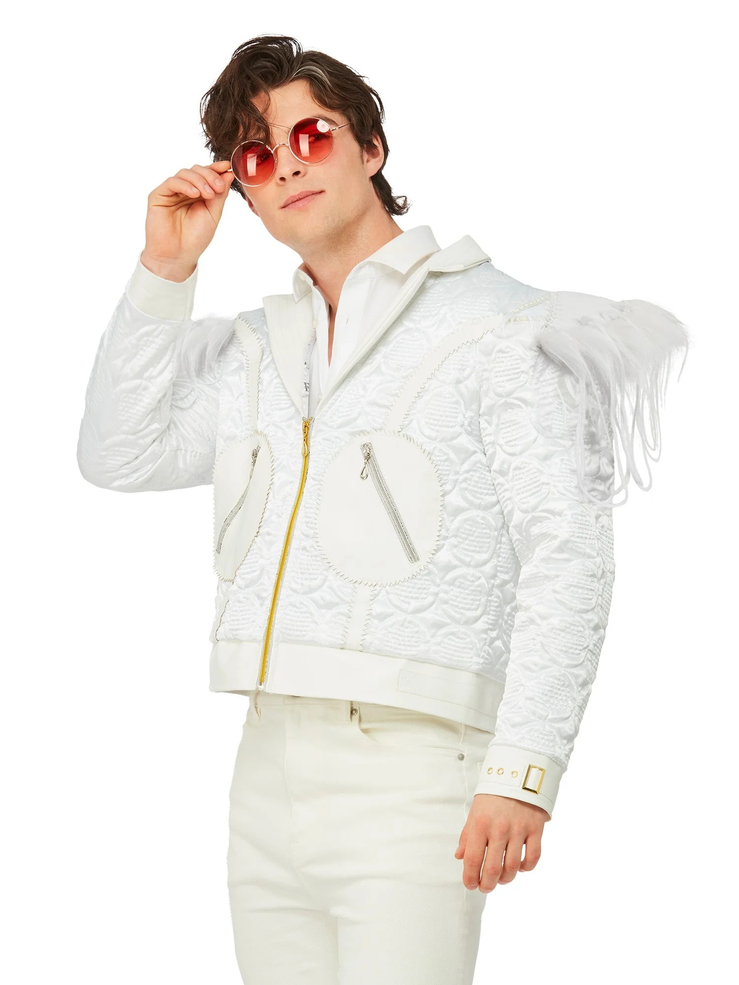Elton John Feather Jacket Wholesale - Image 4