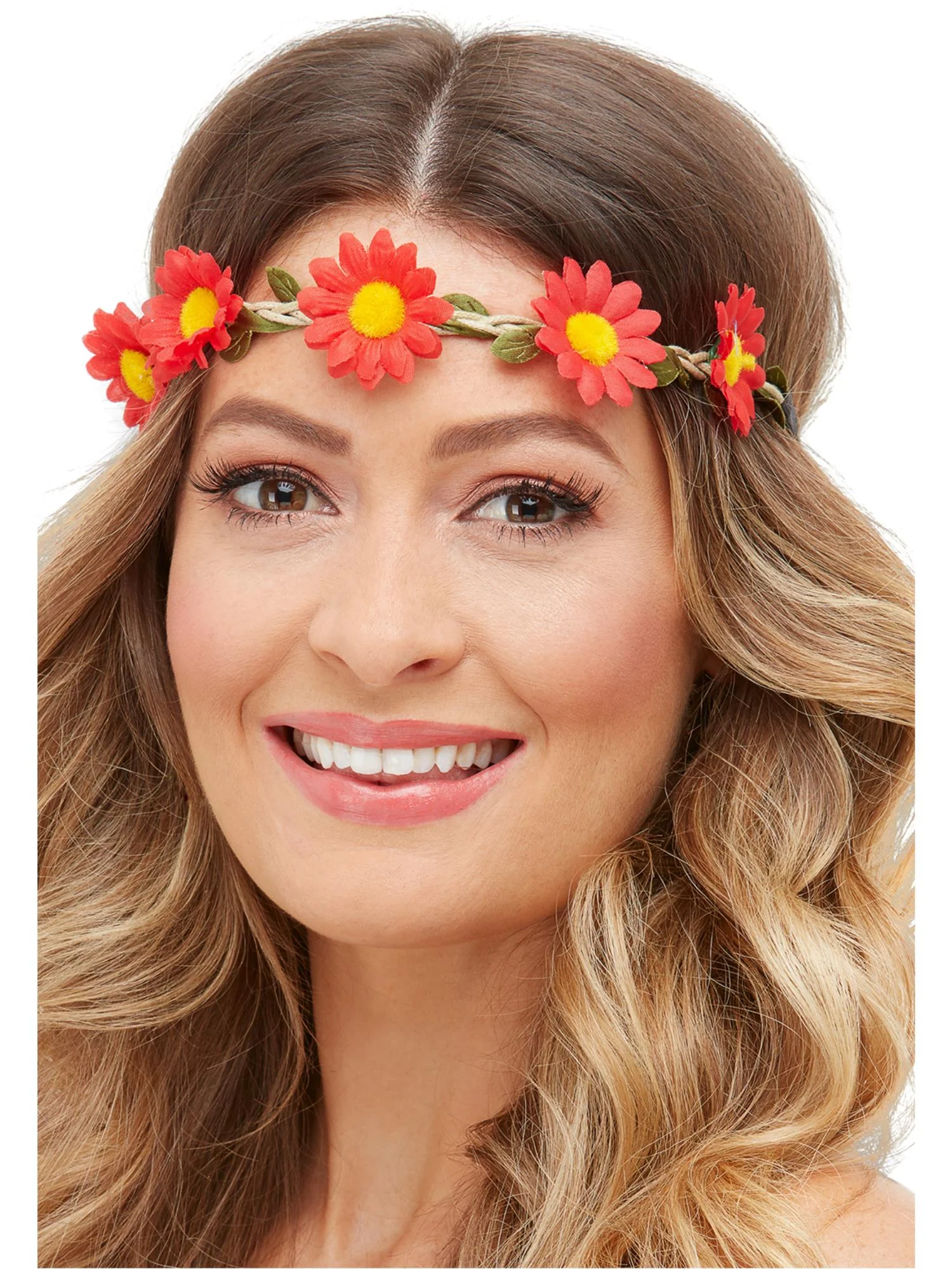 Hawaiian/Hippie Daisy Chain Headband, Assorted Wholesale - Image 2