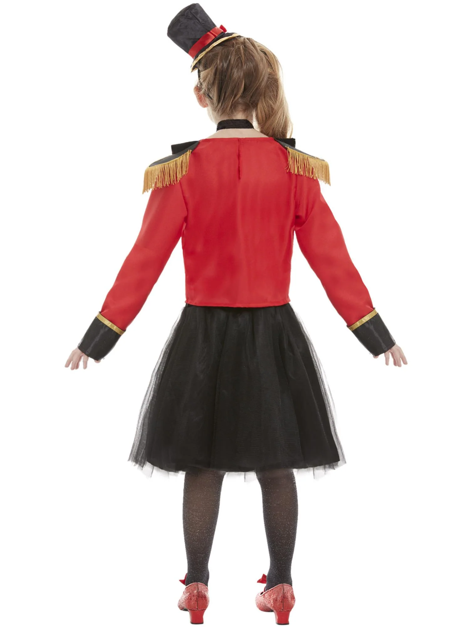 Deluxe Ringmaster Costume, Red  Wholesale - Image 3