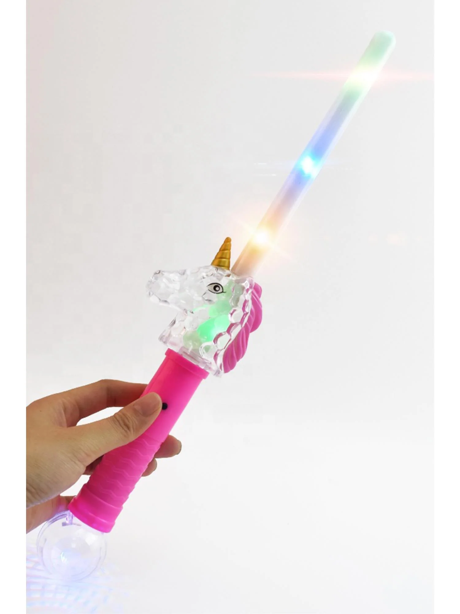 LED Light Up Unicorn Wand  Wholesale - Image 2